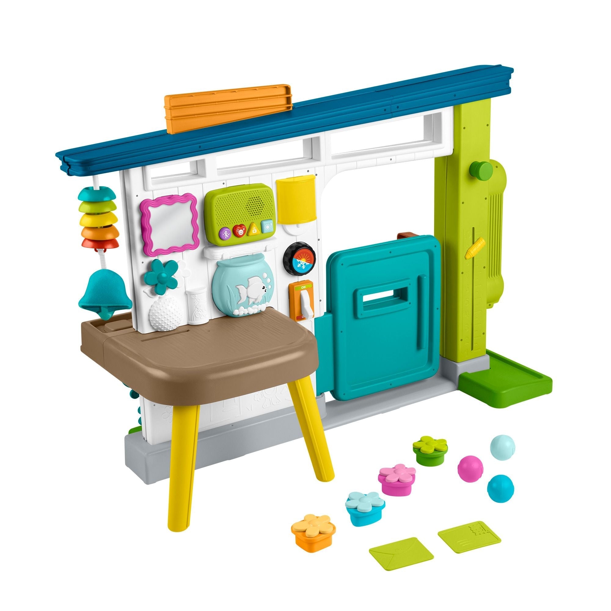 Fisher-Price Lachen und lernen ultimatives Spielhaus, Baby & Kleinkind elektronisches Lernspielzeug