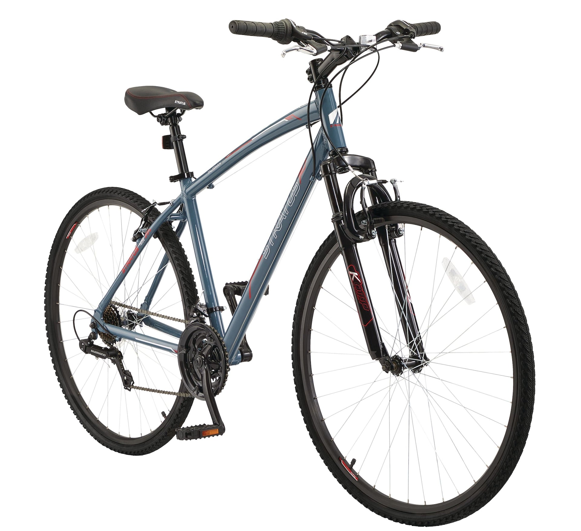 Stratus Talisman-Hybrid-Fahrrad, 700C, lila