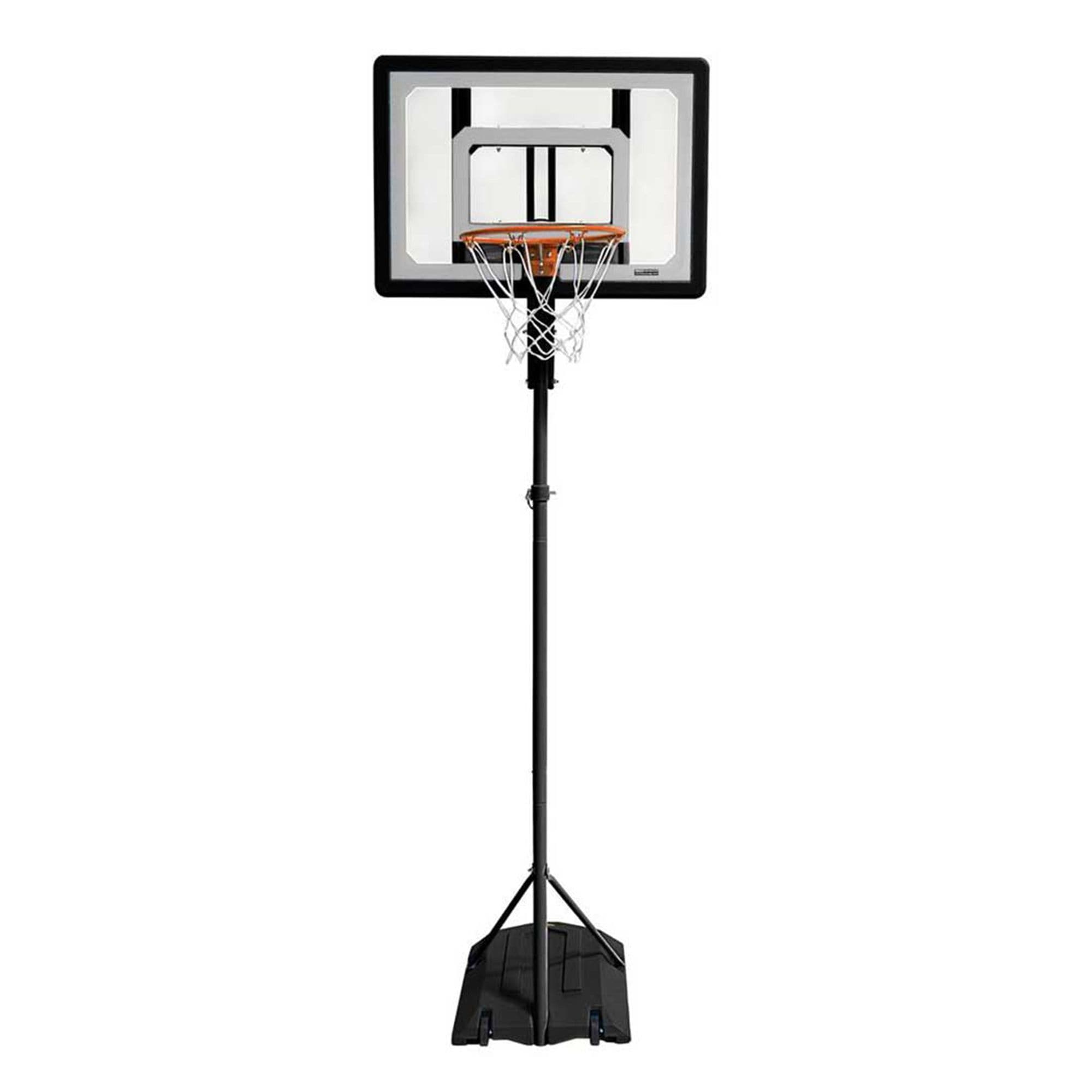SKLZ Pro Mini Kinder tragbares verstellbares Basketball-Backboard am Pool, Reifen & Netzsystem mit Ball, 33-in