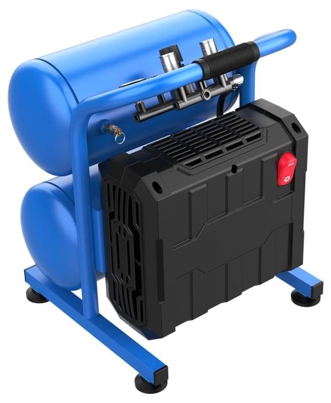 Mastercraft 5-Gallonen-Luftkompressor mit Bedienfeld, 175 PSI, 1,5 PS