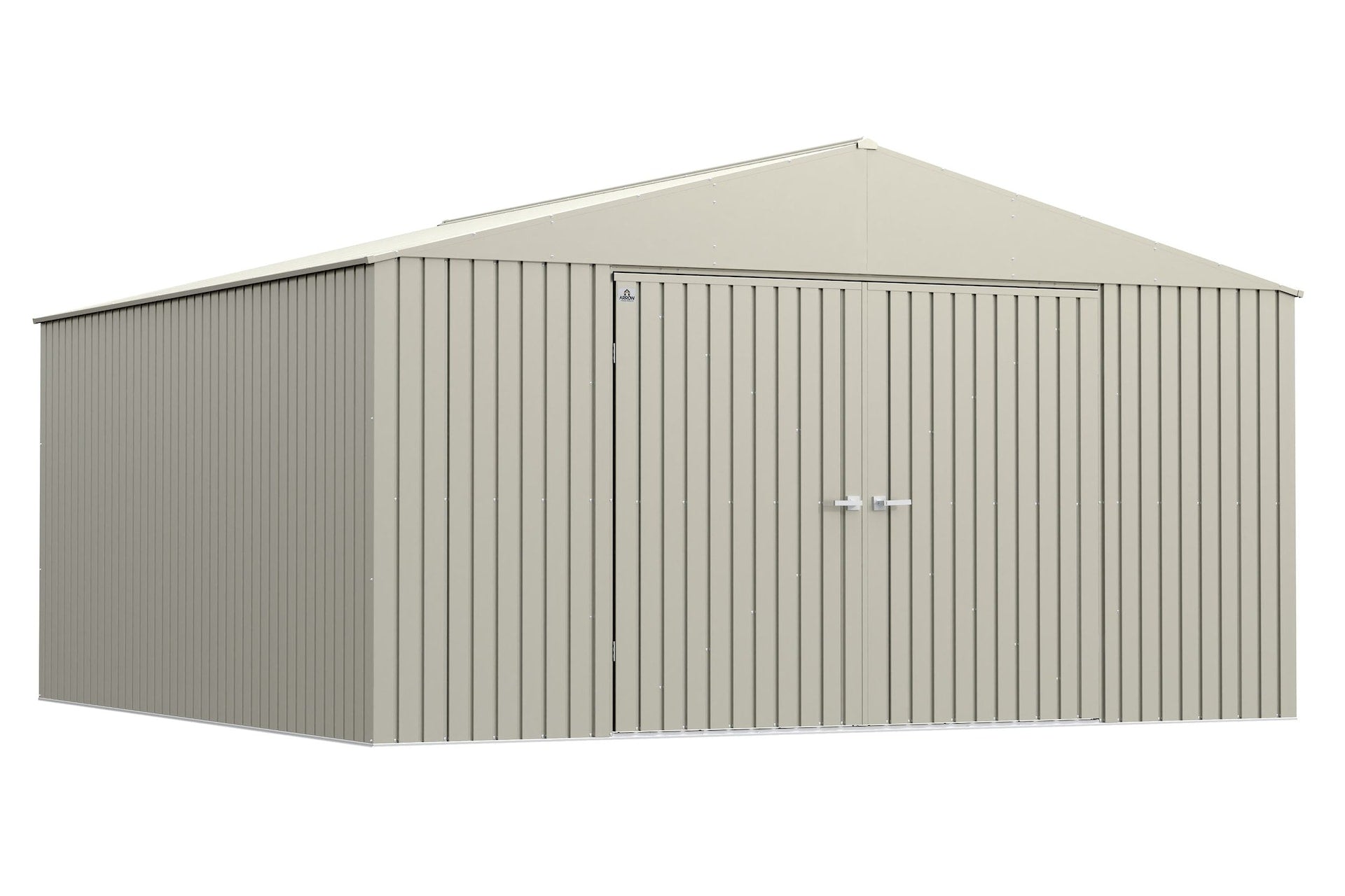 Arrow Elite 14x14-ft cool grau korrosionsbeständige Stahllagerhalle