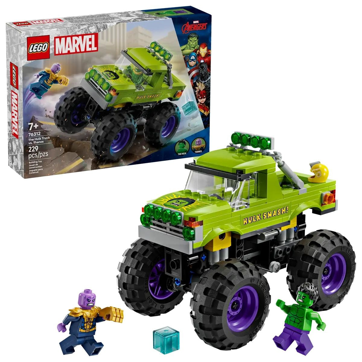 LEGO Wunder 76312 der Hulk Truck vs. Thanos, 229-pc