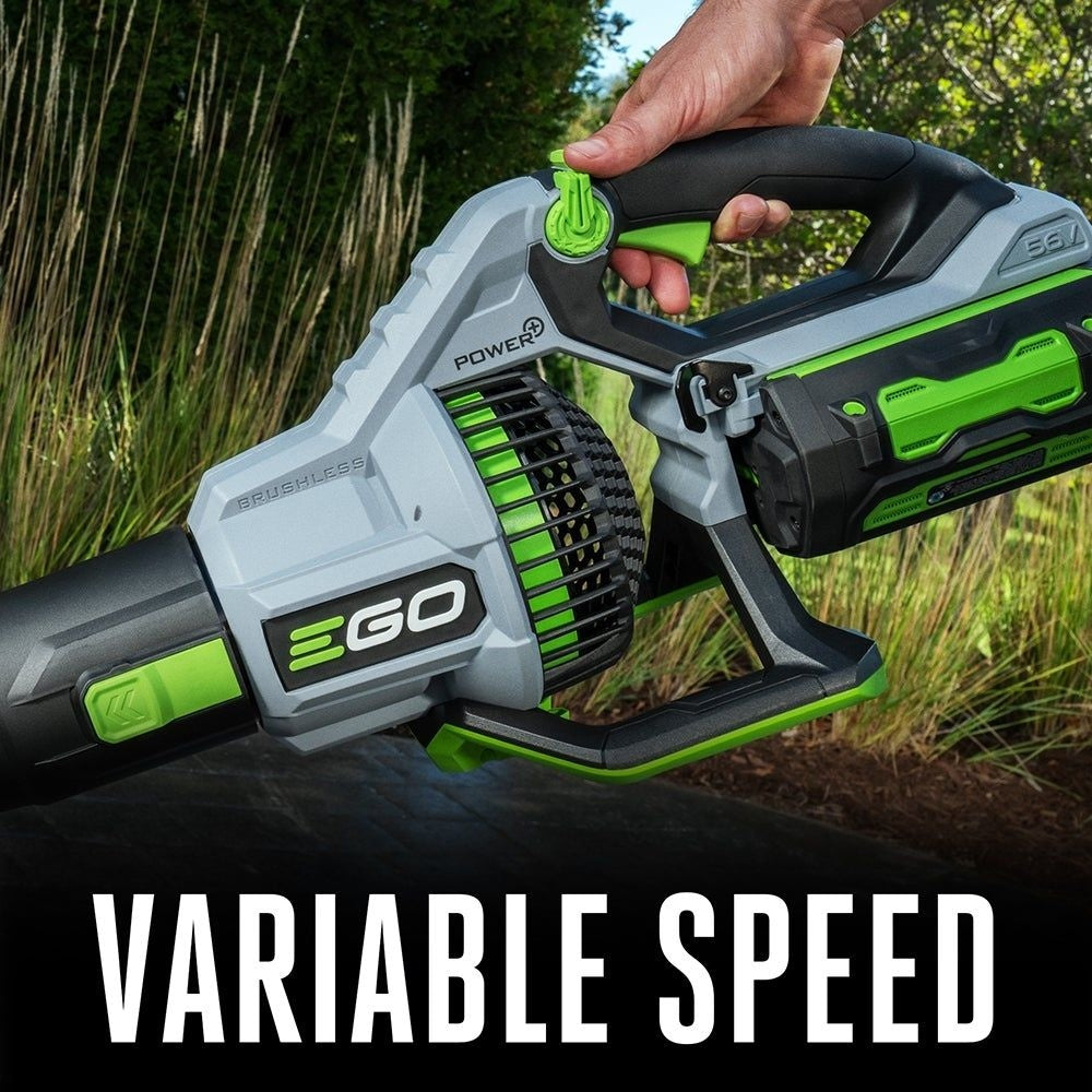 EGO POWER+ 56V bürstenloses Schnurlosgebläse 765 CFM, einschließlich (1) 5.0AH Batterie und (1) 320W Ladegerät, LB7654
