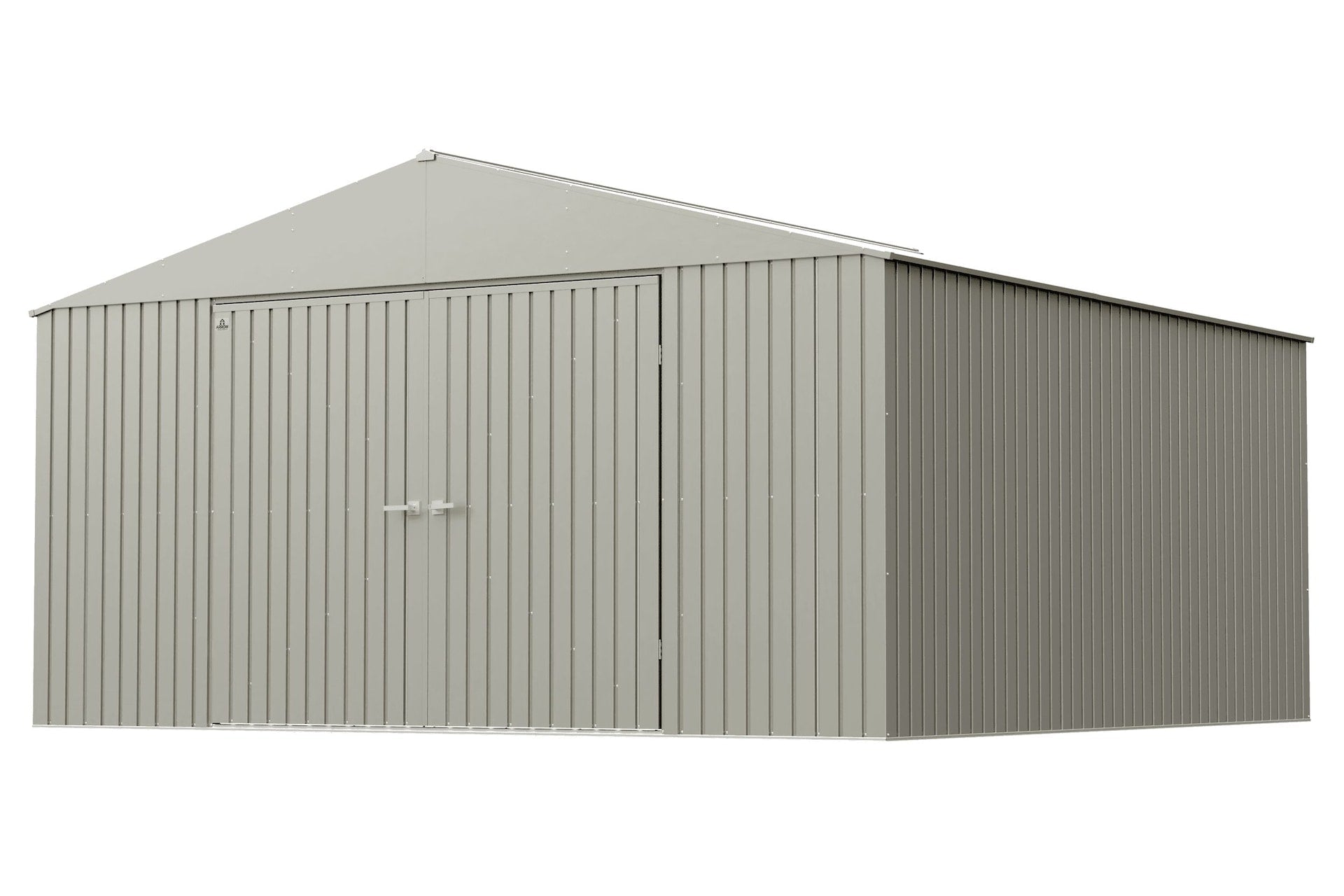 Arrow Elite 14x14-ft cool grau korrosionsbeständige Stahllagerhalle
