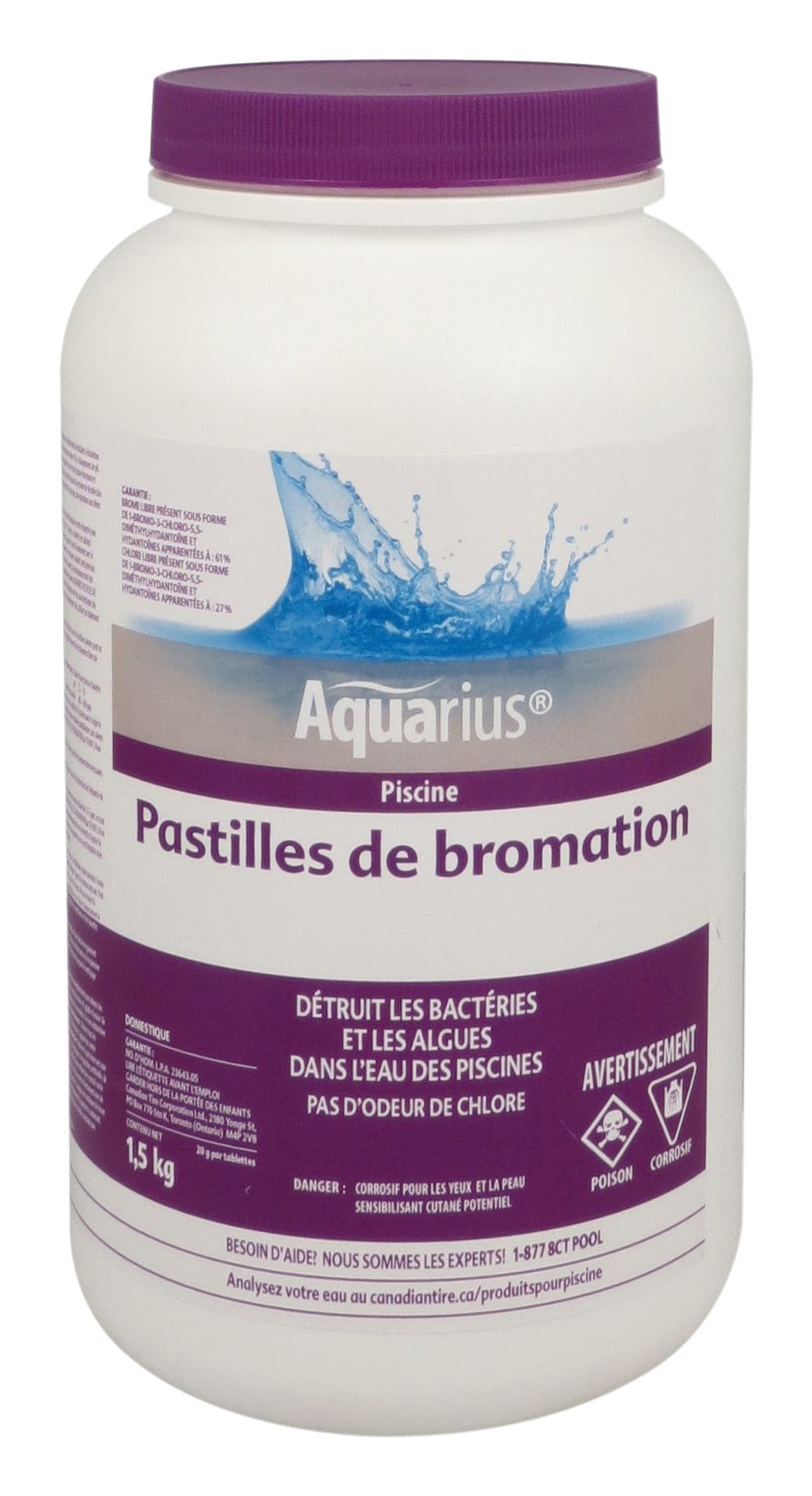 Aquarius Pool-Brom-Tablette, 1,5-kg