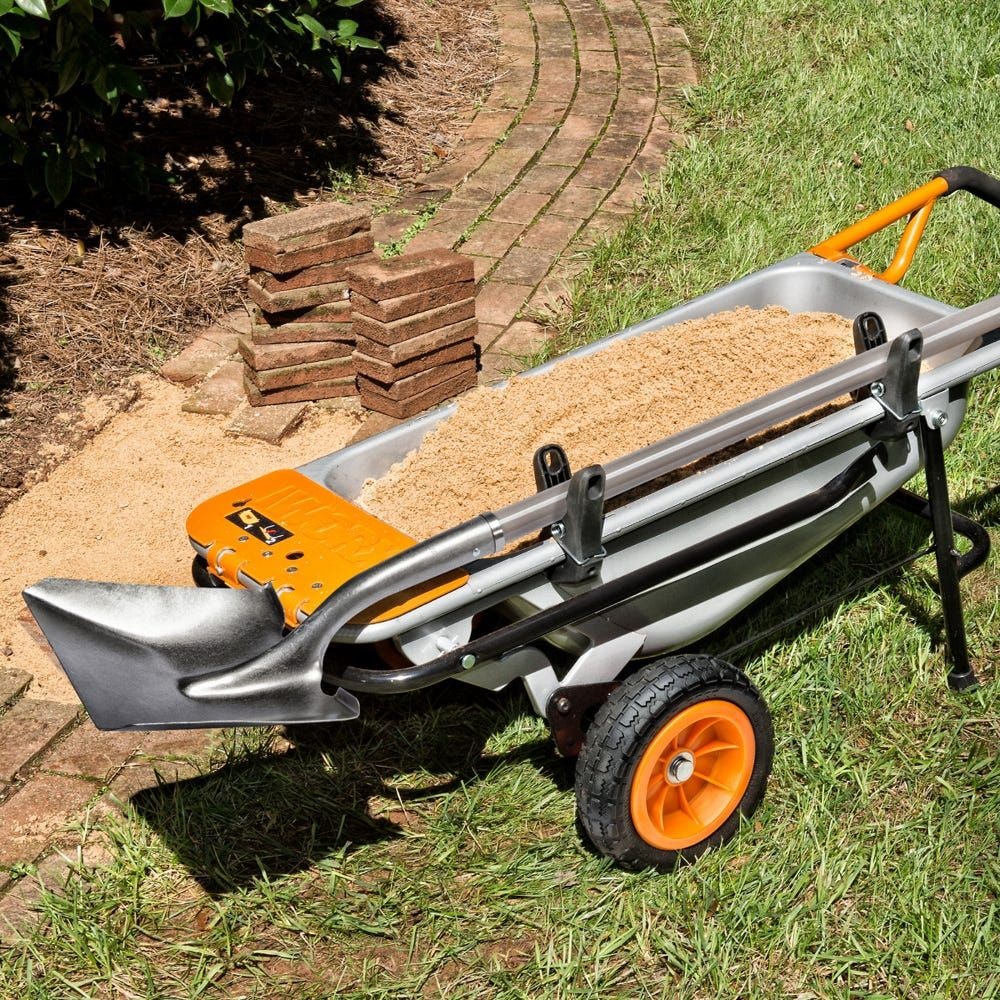 Worx Werkzeughalter für Worx aerocart, hält Schaufeln, Rechens, Hacken und ähnliche Werkzeuge