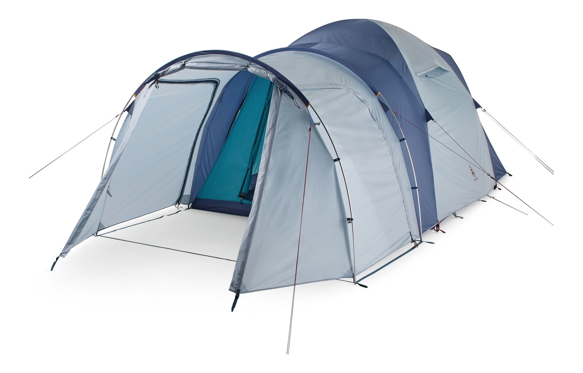 Woods vardo 6-Personen-Campingzelt, blau