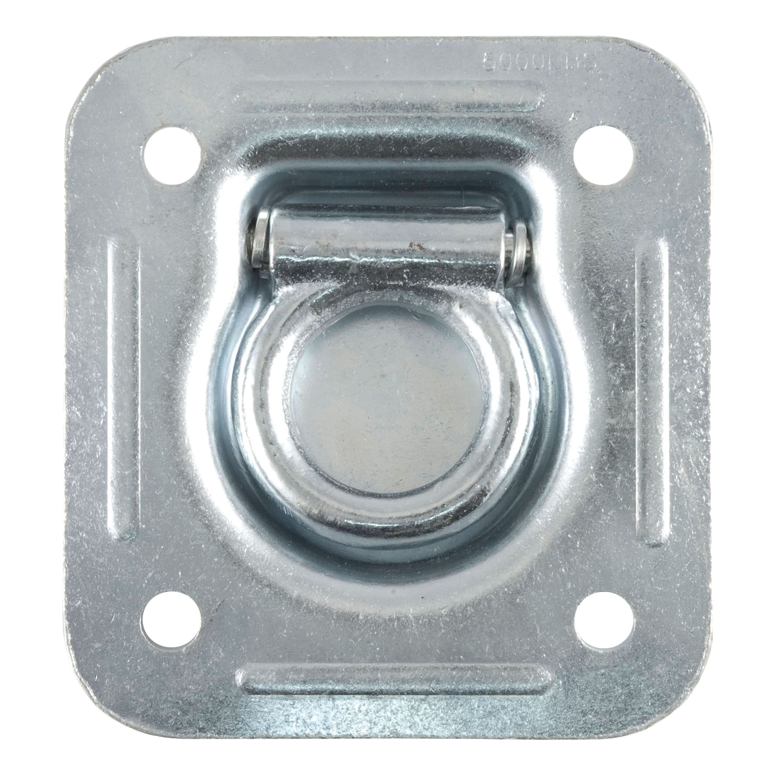 CURT 83600 1-1/2-in x 1-1/2-in vertieftem Bindungsring (5000-lb, klares Zink)