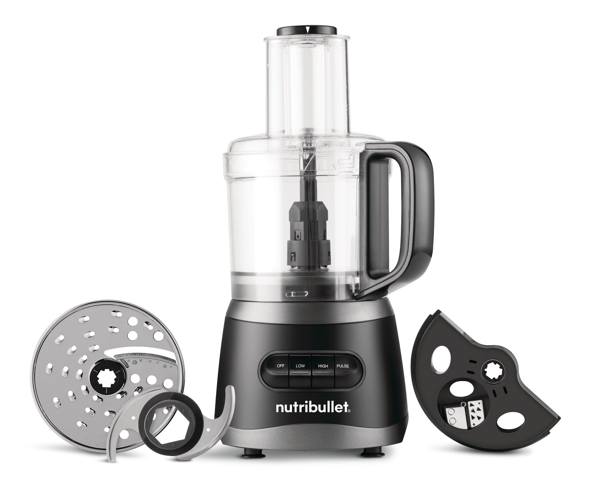 nutribullet Küchenmaschine in voller Größe mit Zubehör, 7 Tassen