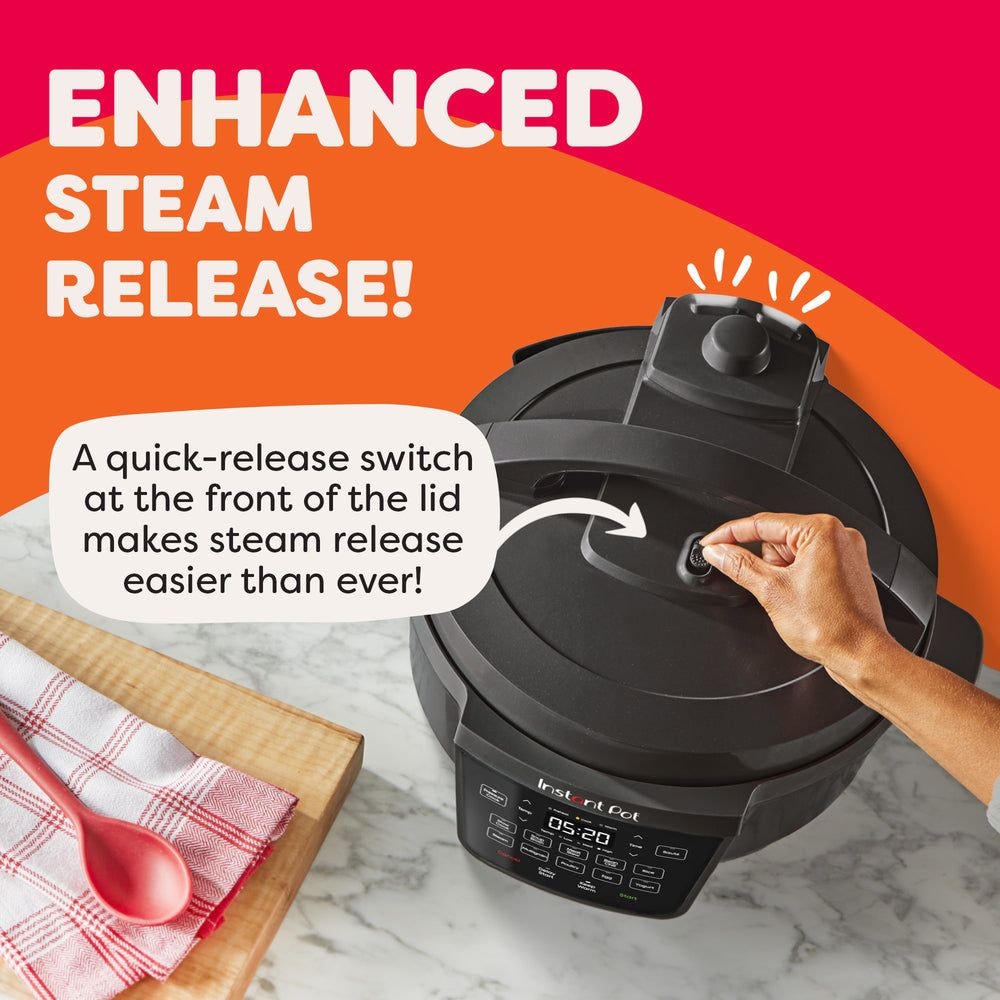 Instant Topfbreiter Basis-Druckkochtopf mit leichter Freisetzung, 7,5-qt