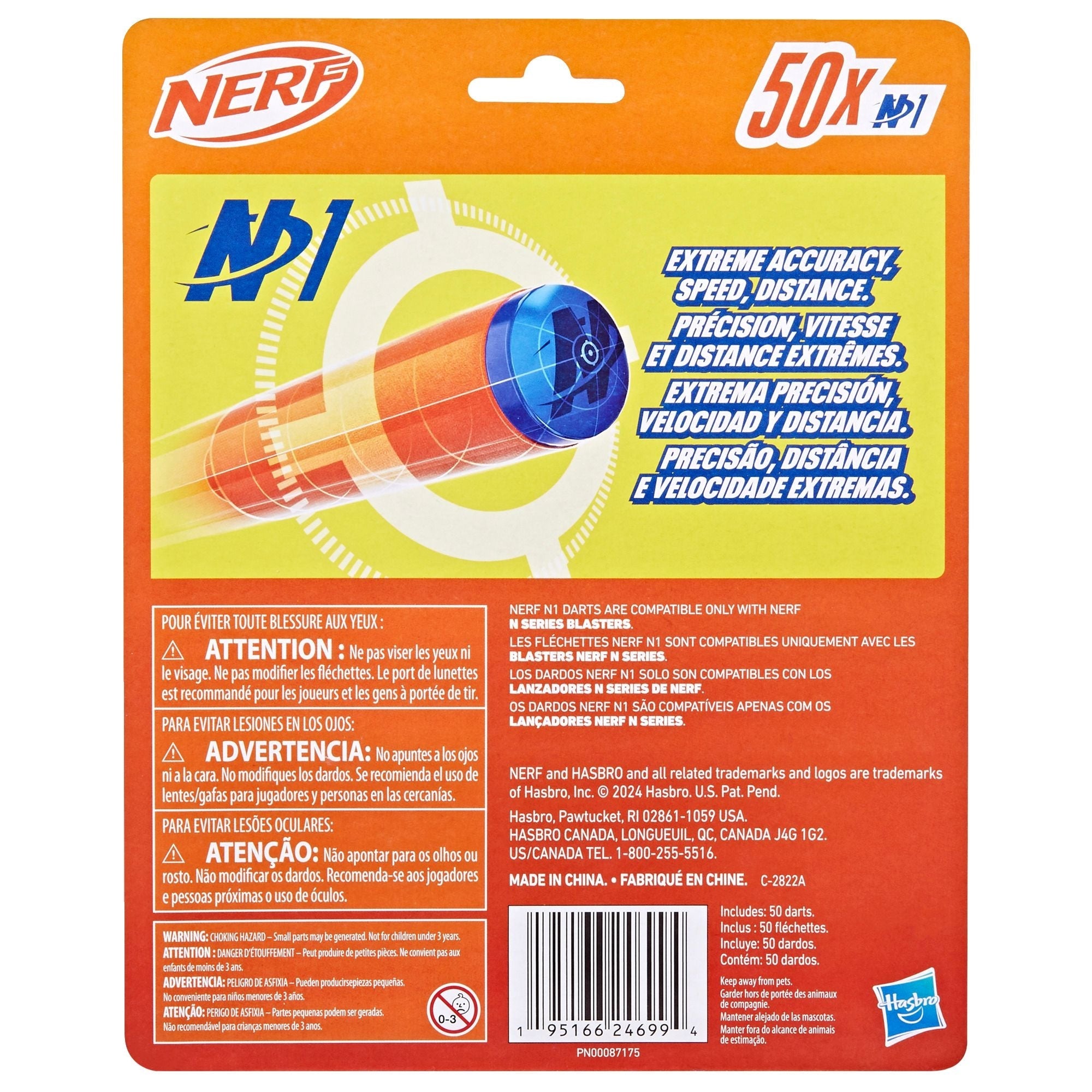 Nerf n Serie 50-Dart-Nachfüllung für Nerf-n-Serie Blaster