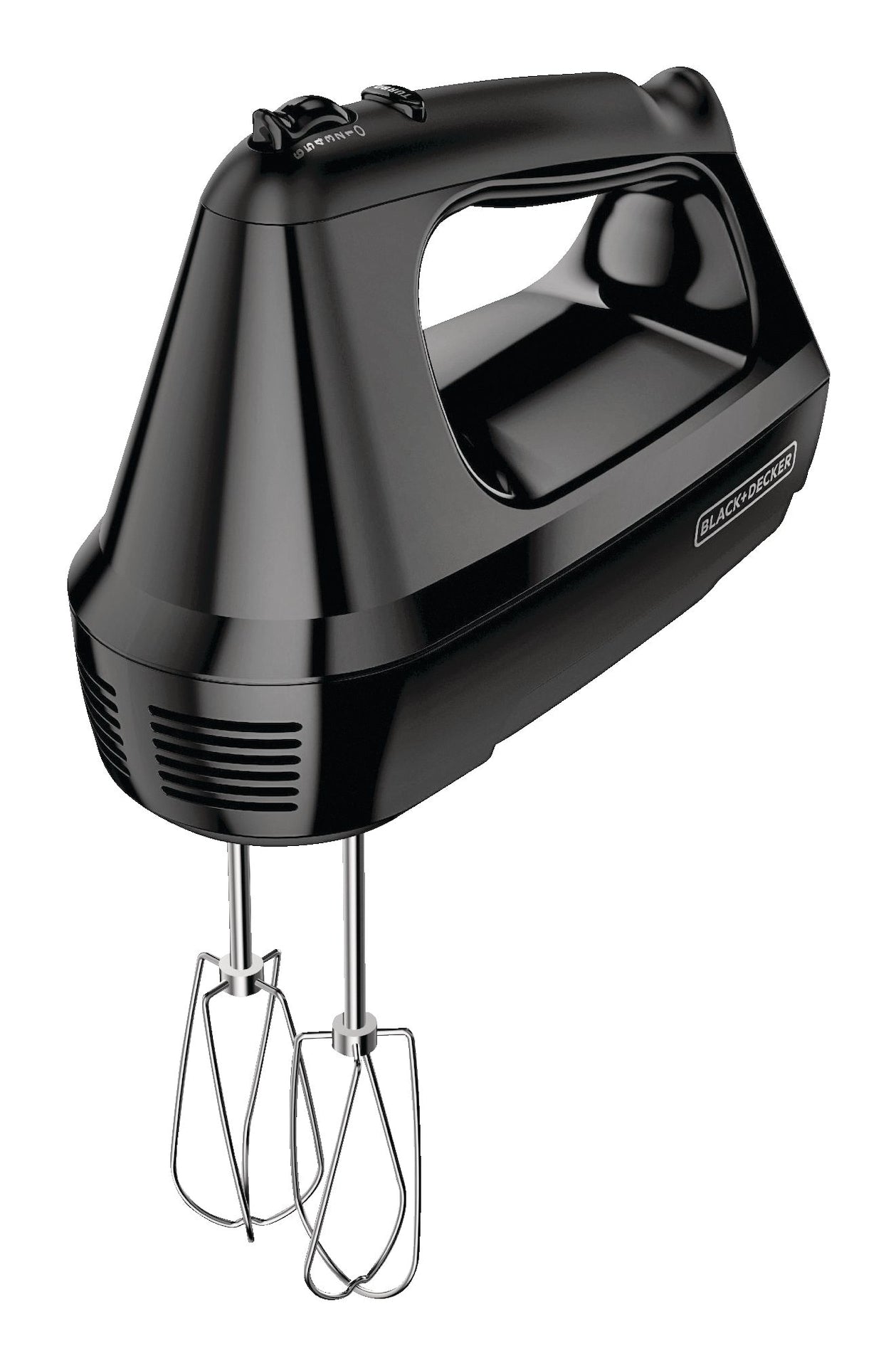 Black & Decker 6-Gangs-Handmixer mit Lagergehäuse schwarz