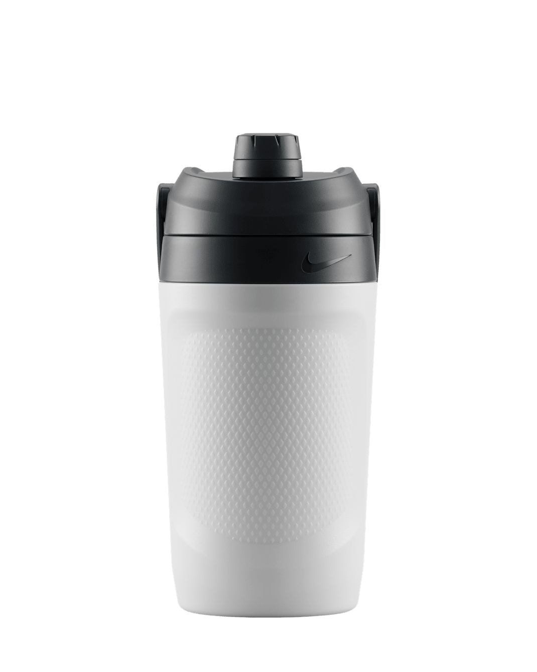 Nike Kraftstoffkanne 40-oz weiße isolierte Chug-Flasche mit Griff