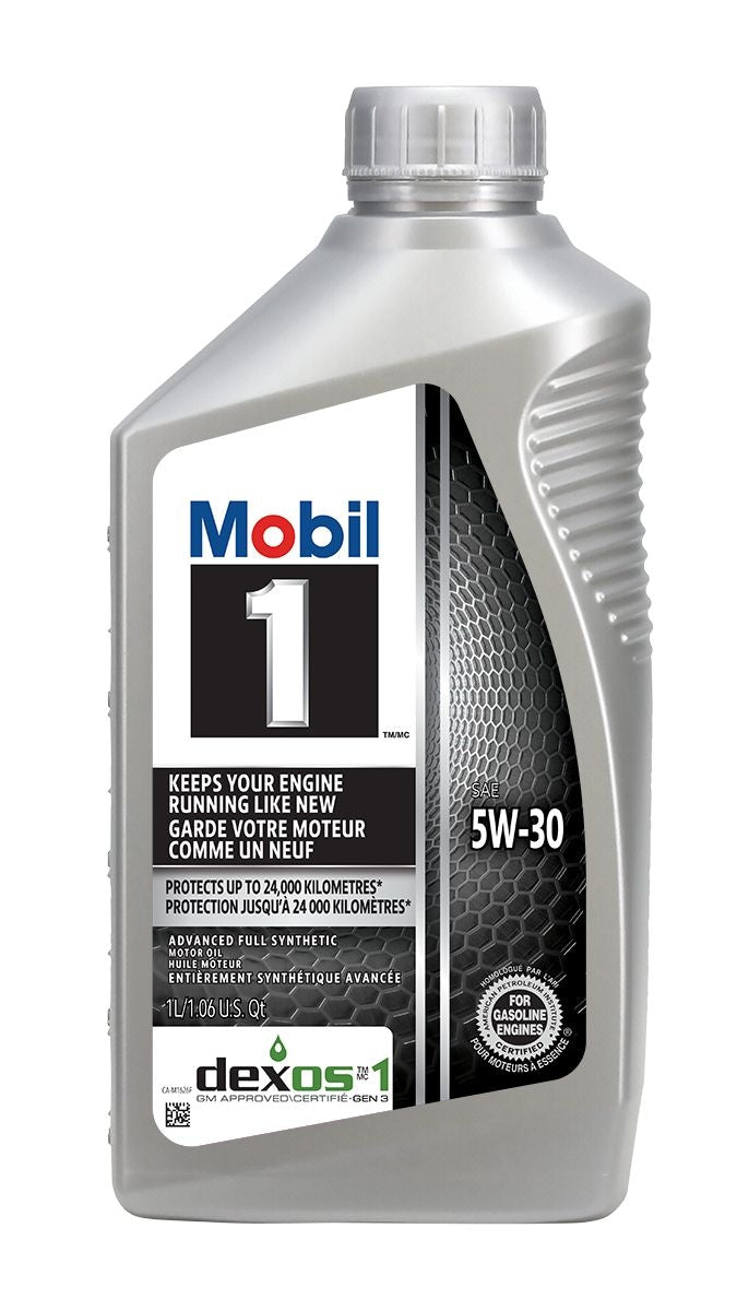 Mobil 15W30 synthetisches Motor-/Motoröl, 1-L