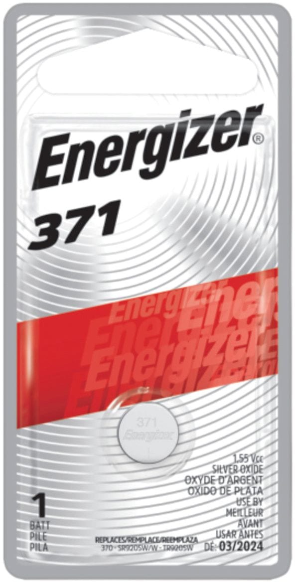 Energizer Silberoxid 1-pk 370/371 1,5v / 1,5 Volt Knopfzellenbatterie