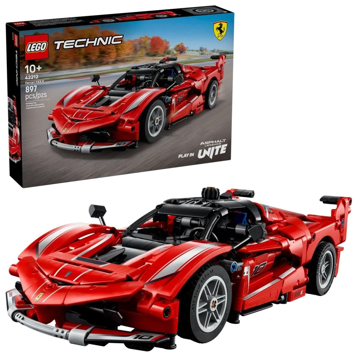 LEGO technic laferrari FXX k - 42212, 897-pcs, Alter 10+