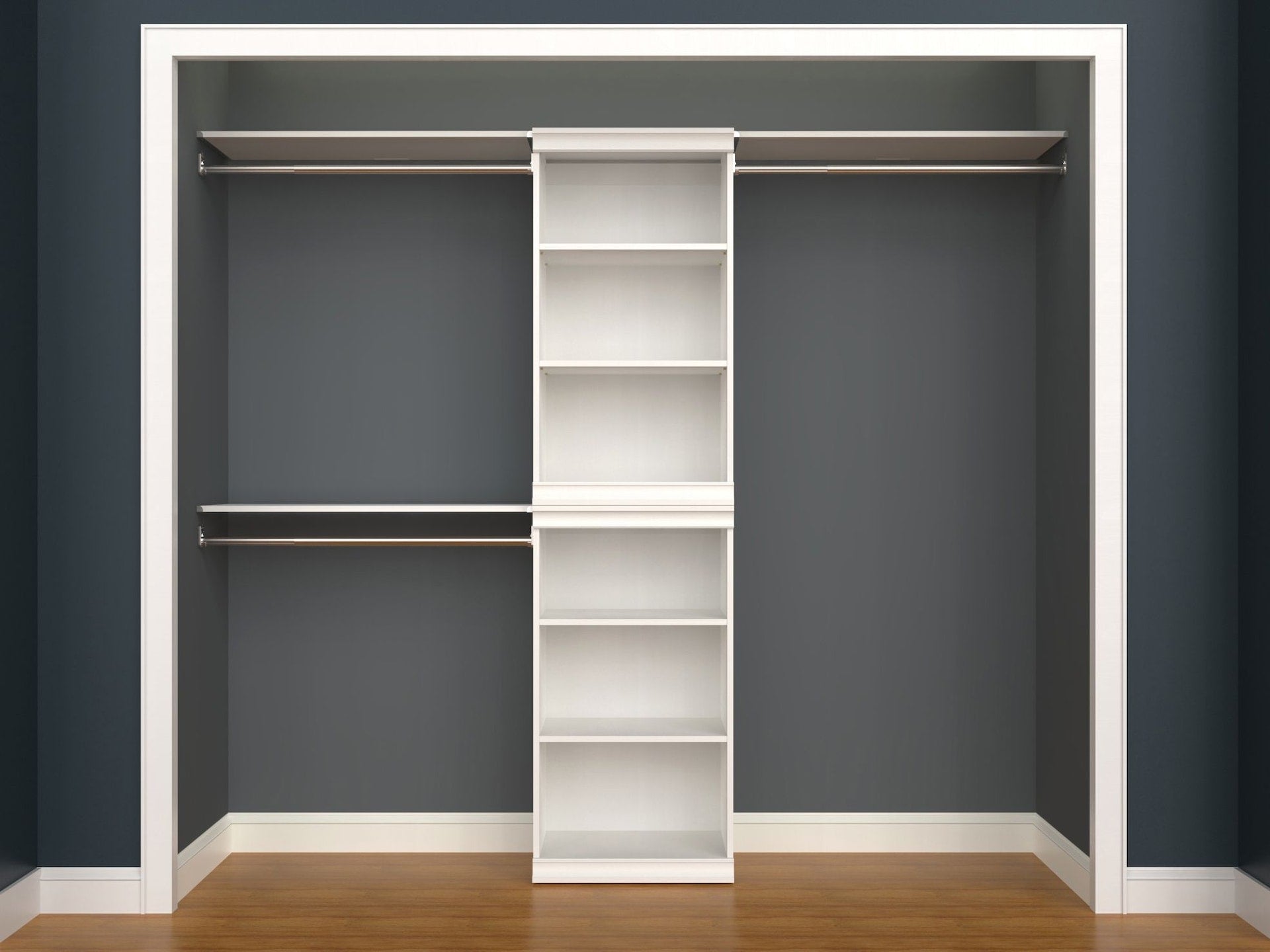 ClosetMaid modulares stapelbares Schranklagerregal, weiß