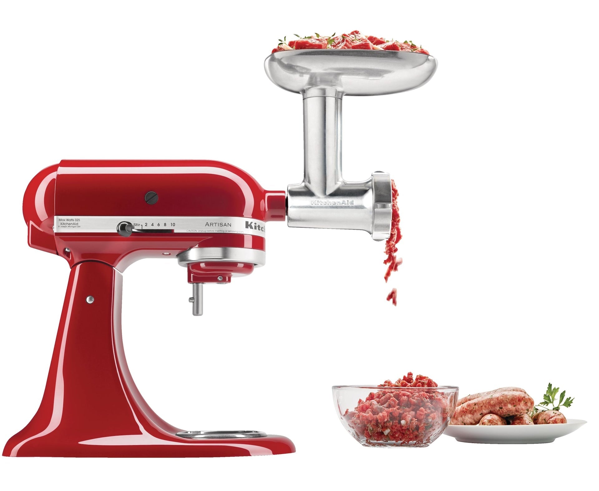KitchenAid Metall-Nahrungsmittel-Ständer-Mischeraufsatz