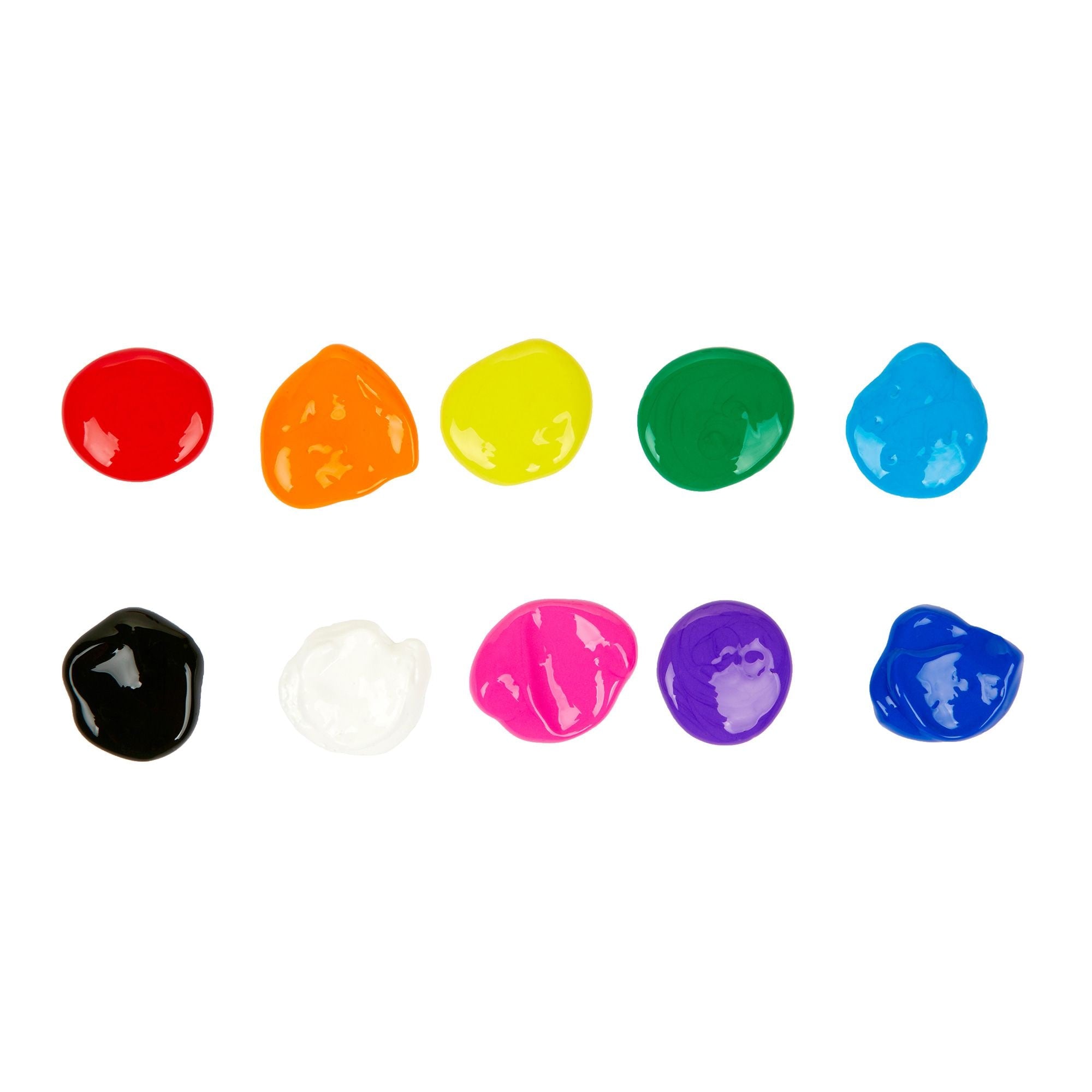 Crayola waschbares Projektlack-Aktivitätsglas, mehrfarbig, 20-Unzen, 10-pk, Alter 3+