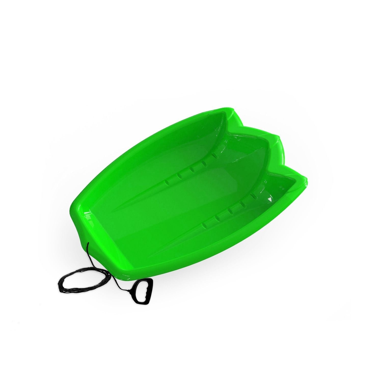 T-Rex Dinosaurier Pfoten Kinder 1-Personen-Plastik Winter Schneeschlitten / Rodel mit Schleppseil