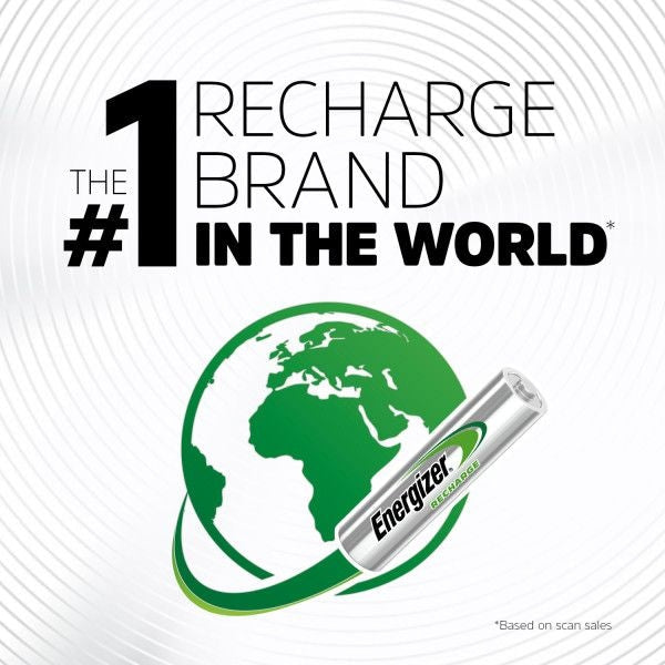 Energizer NH12BP-2 2-pk AAA 800mAh nimh wiederaufladbare Batterien, vorgeladen, für alle Zwecke