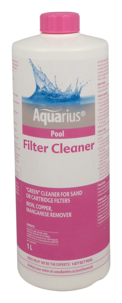 Aquarius Poolfilterreiniger, reinigt Sand & Kartuschenfiltermedien, 1-L