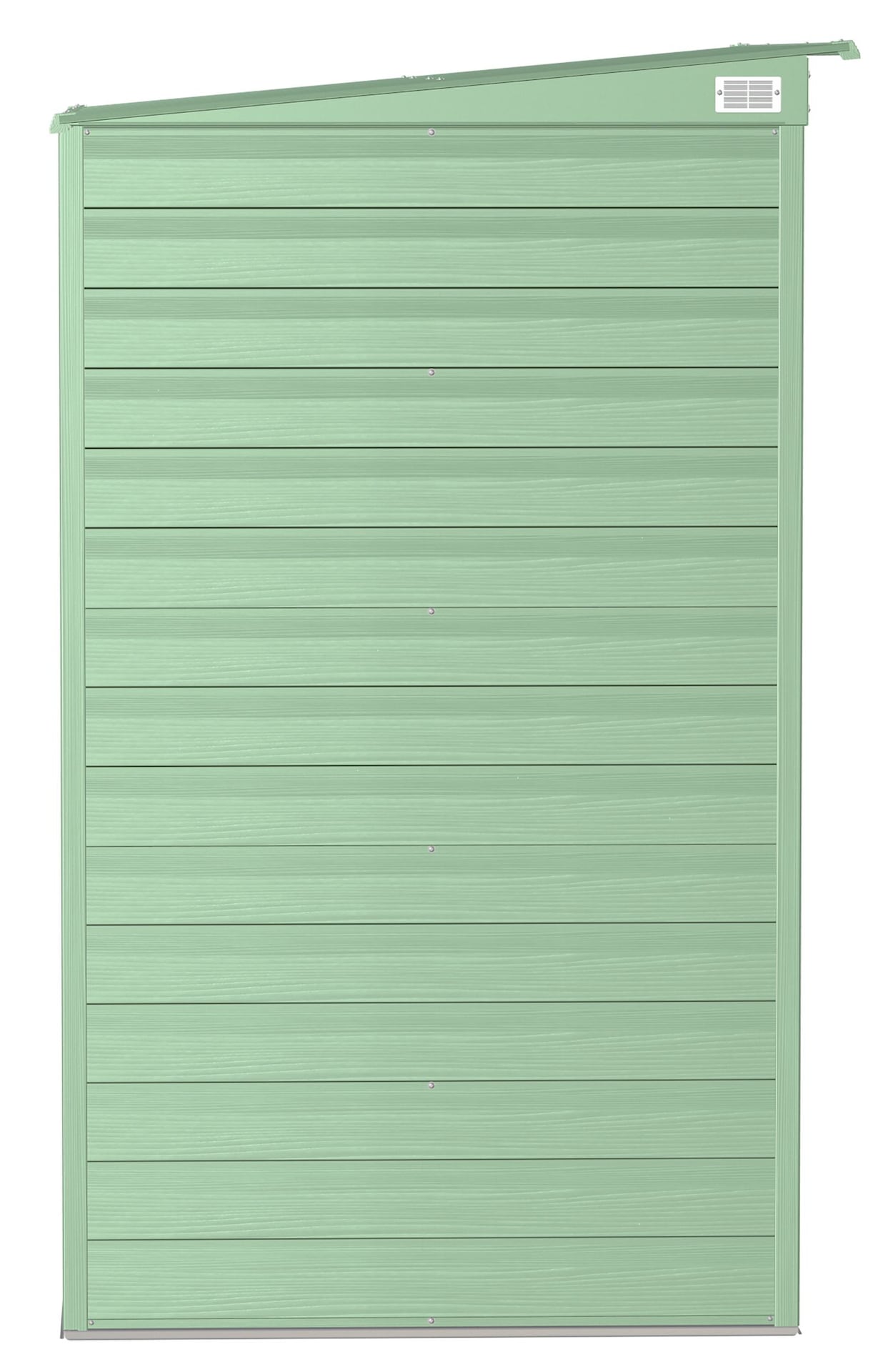 Arrow Wählen Sie verzinkten Stahl Lagerhaus, Salbei grün, 6-ft x 4-ft