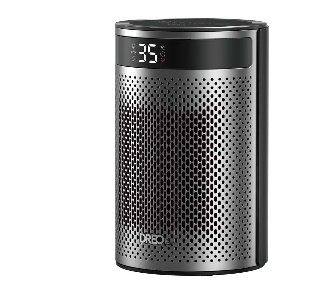 DREO Haus 1500W tragbare Innenkeramikheizung mit Fernbedienung, schwarz