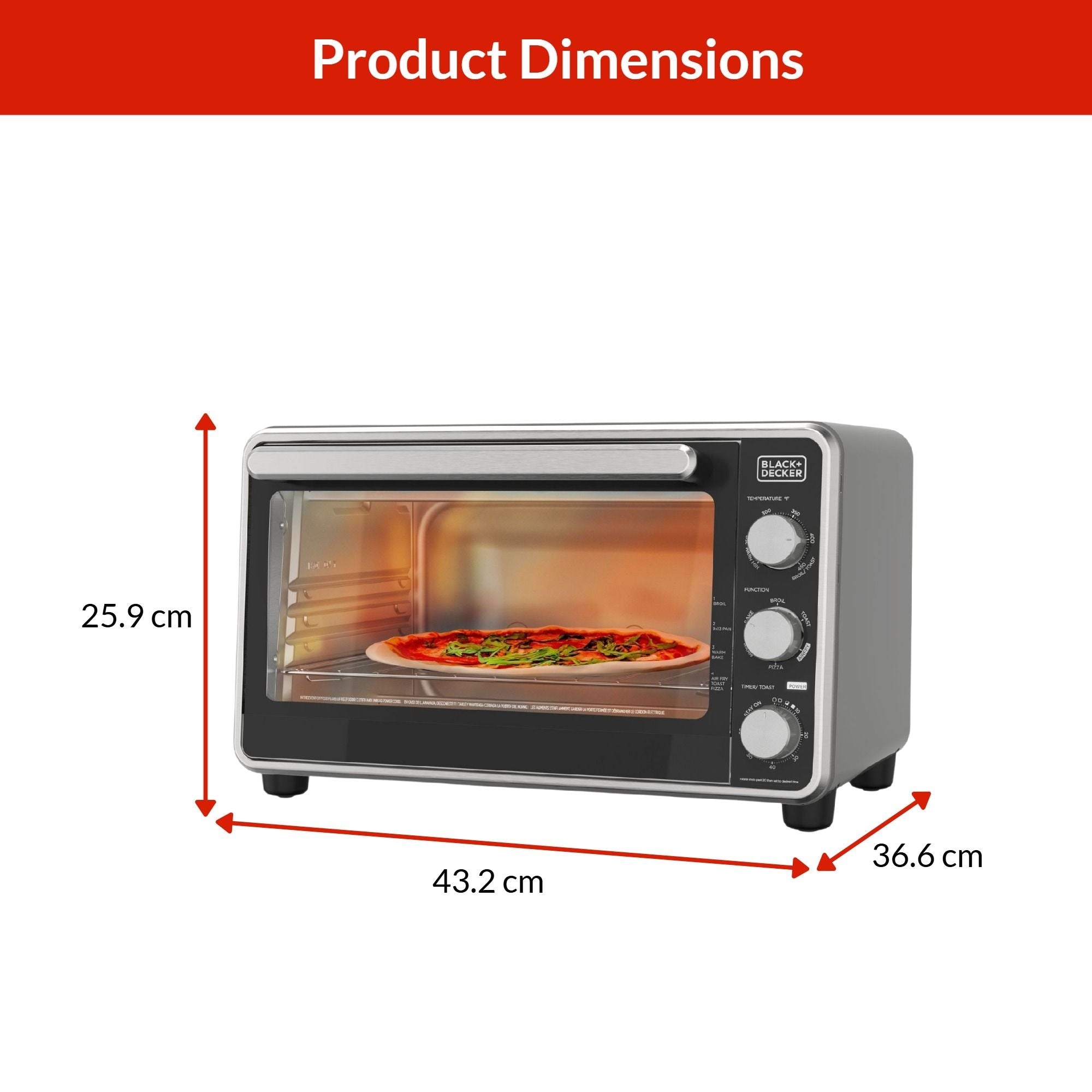 Black n Decker Mehrzweck-Knacken n Backen, 6-Scheiben