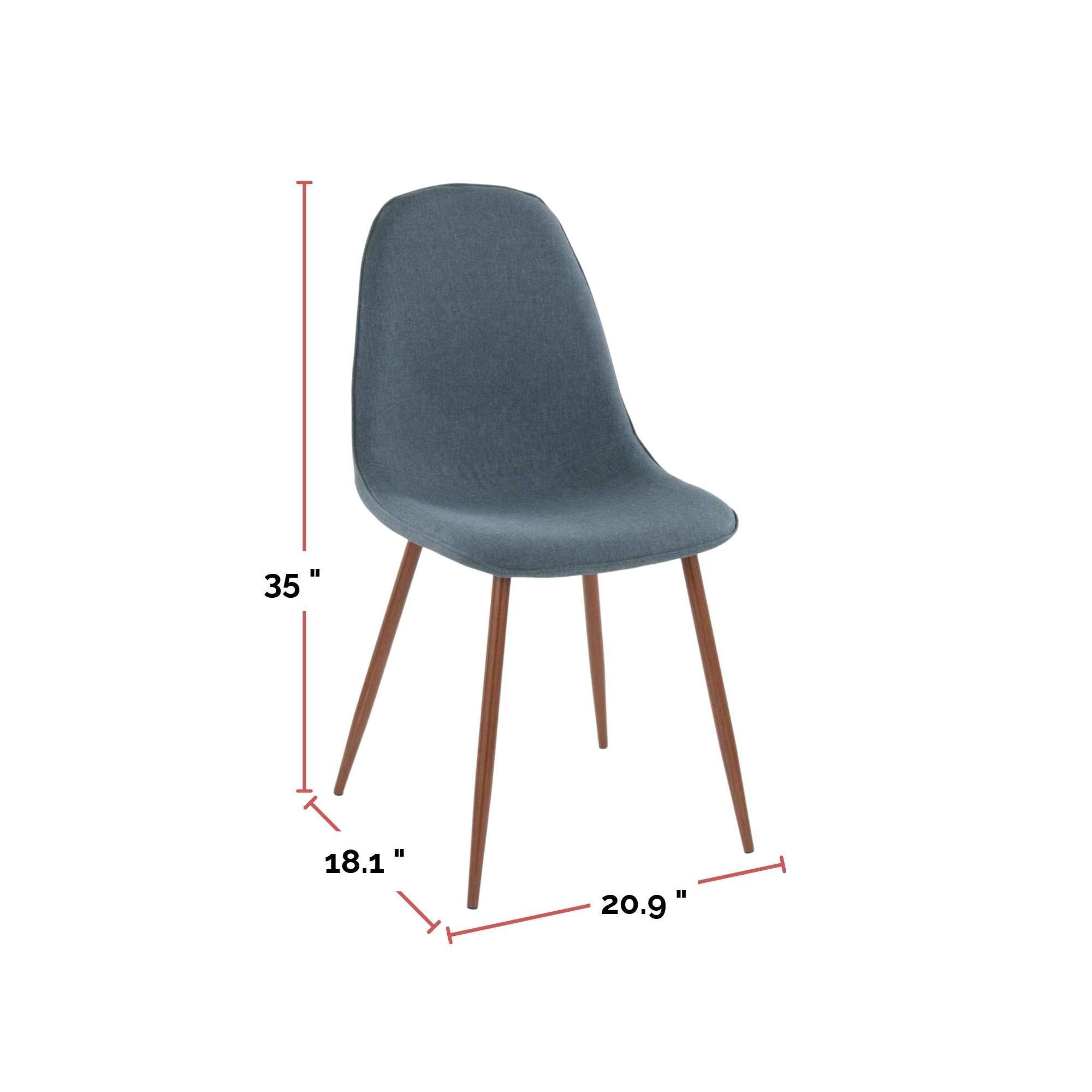 LumiSource Kiesel-Essstuhl-Set, 2-pc