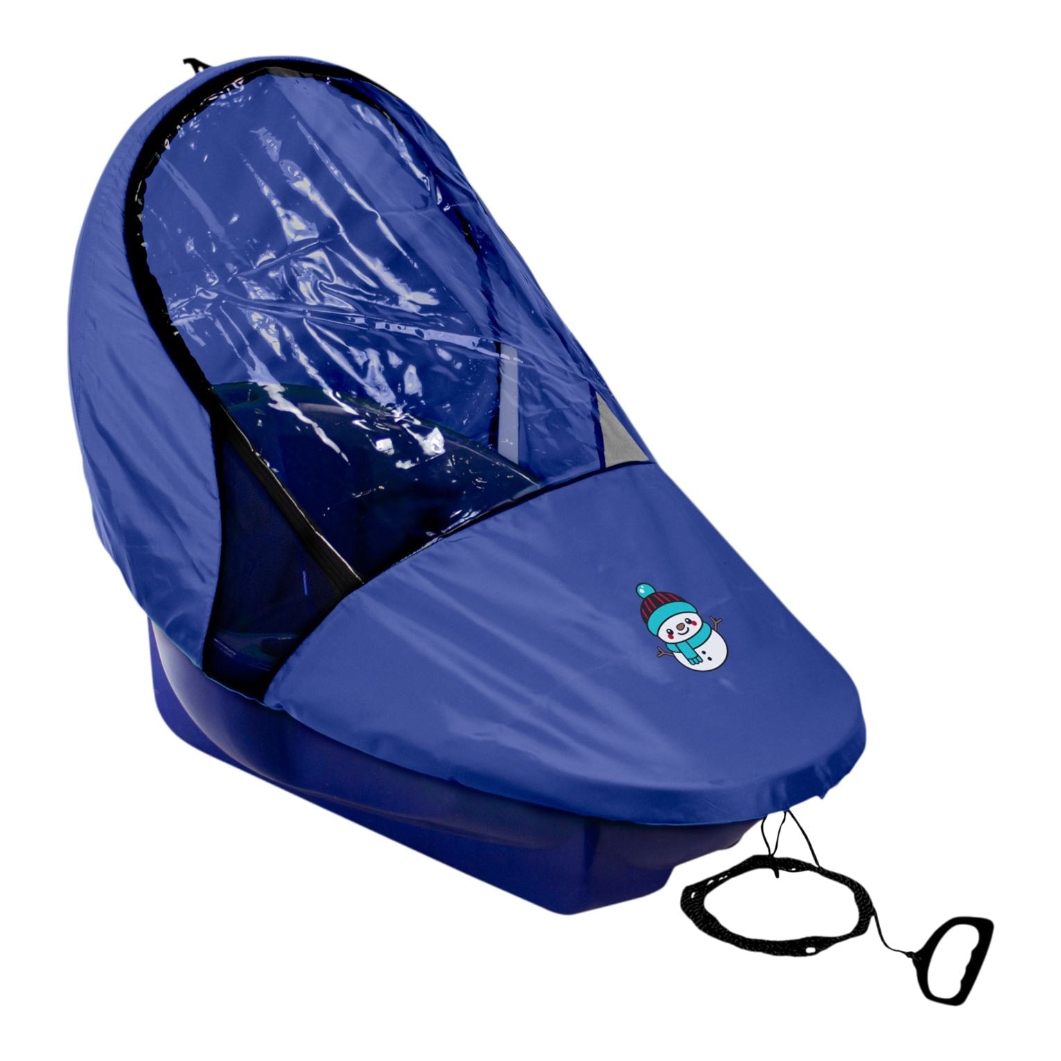 Snocruzer bedeckter Babyschlitten/Rodel für 12-36 Monate, blau