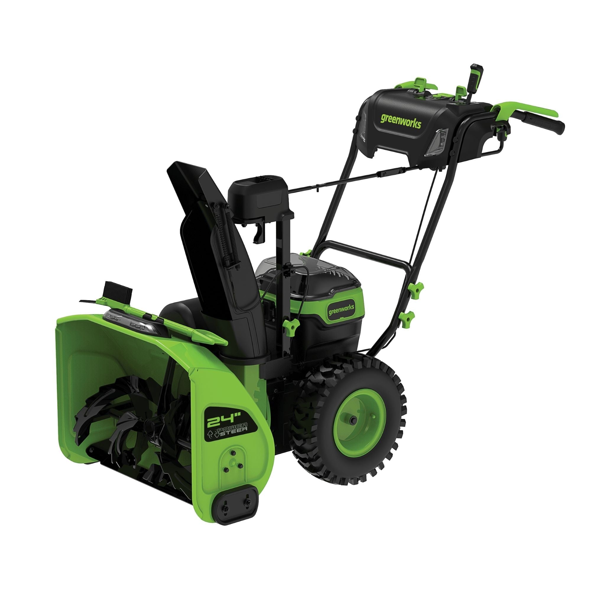 Greenworks 60V 6Ah 2-stufiger schnurloser Schneebläser, 24-in