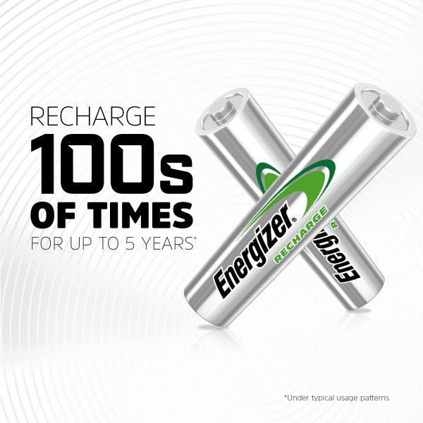 Energizer NH12BP-2 2-pk AAA 800mAh nimh wiederaufladbare Batterien, vorgeladen, für alle Zwecke