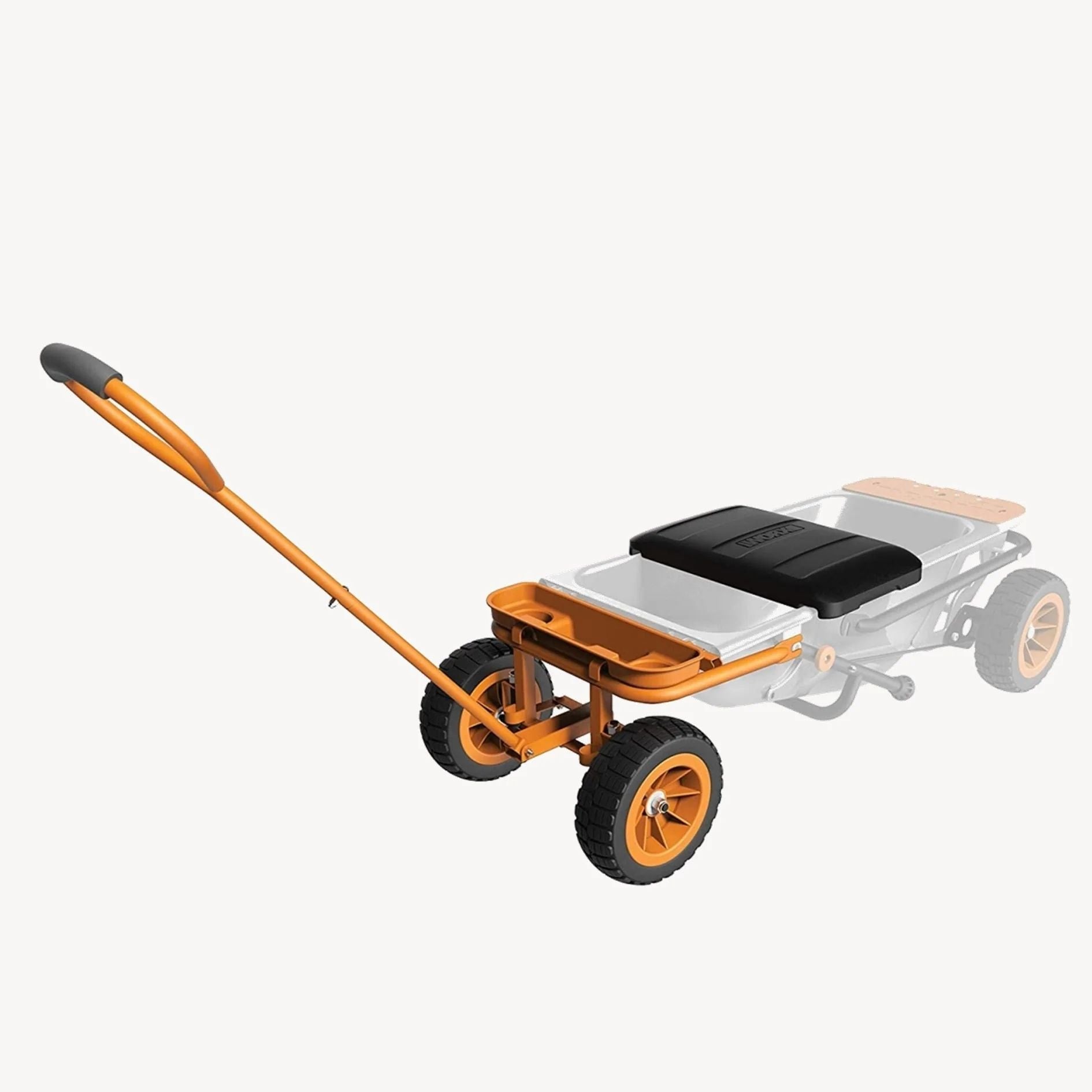 Worx Wagenbausatz für Worx aerocart, einschließlich abnehmbarer Aufbewahrungsbehälter und Getränkehalter