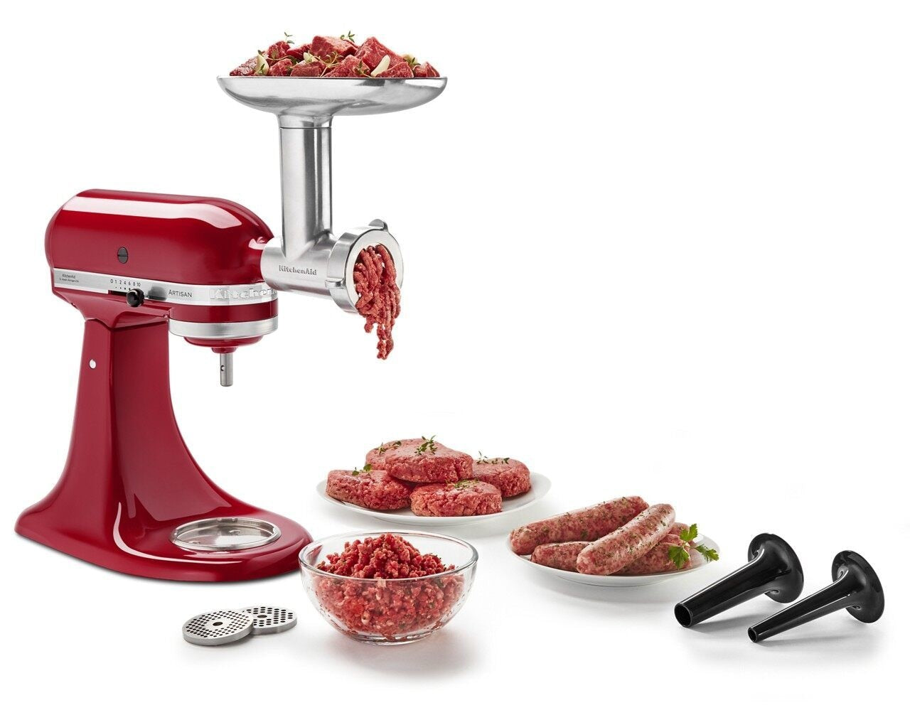KitchenAid Metall-Nahrungsmittel-Ständer-Mischeraufsatz