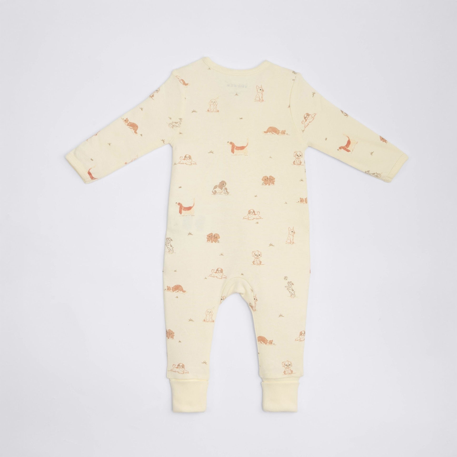 The Elk Baby Hund drucken Premium Bio-Baumwolle spielen und wachsen Rippenfuß zippy, verschiedene Größen