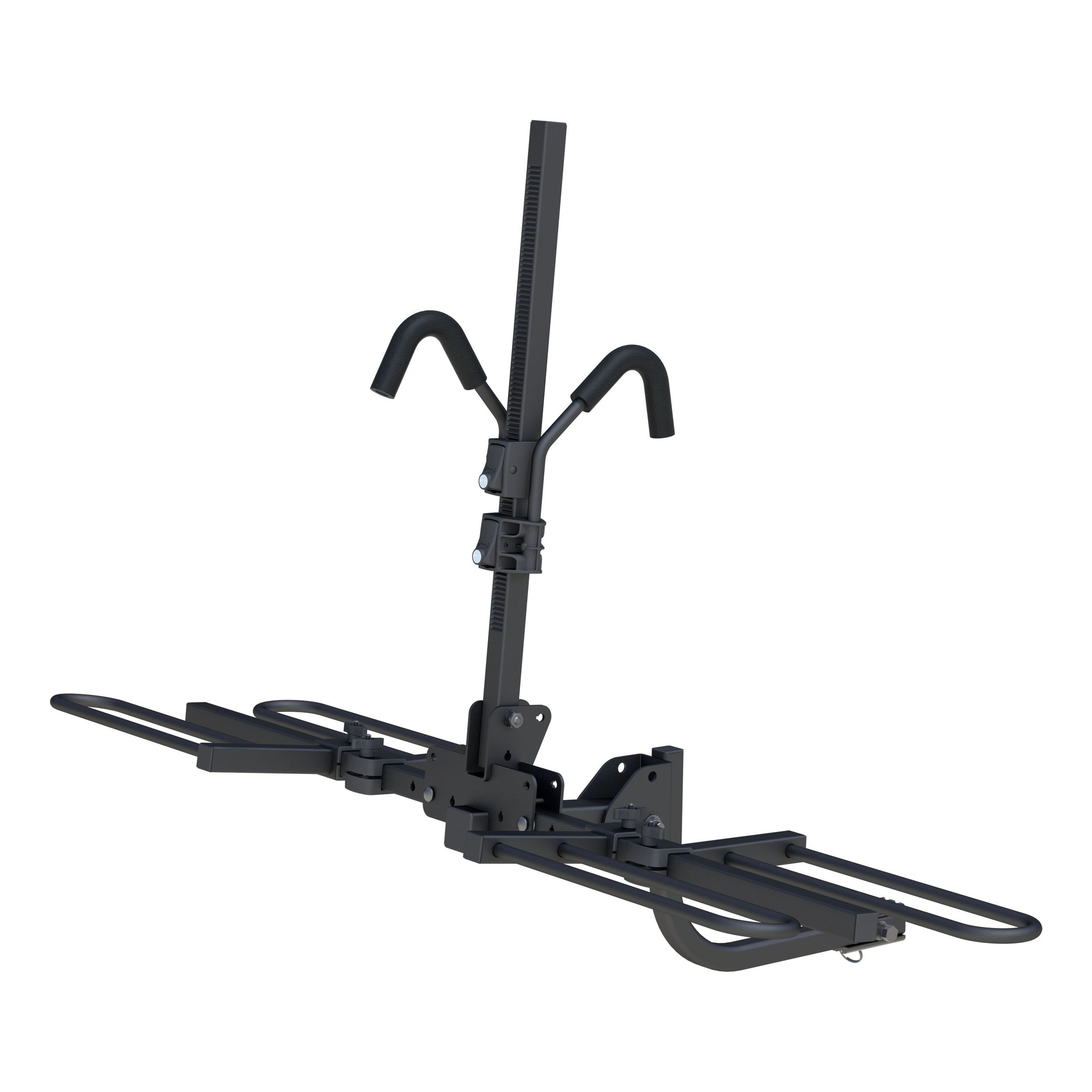 CURT 18085 2-Bike-Tray-Anhängegestell, passt 1-1/4, 2-in-Empfänger, schwarz