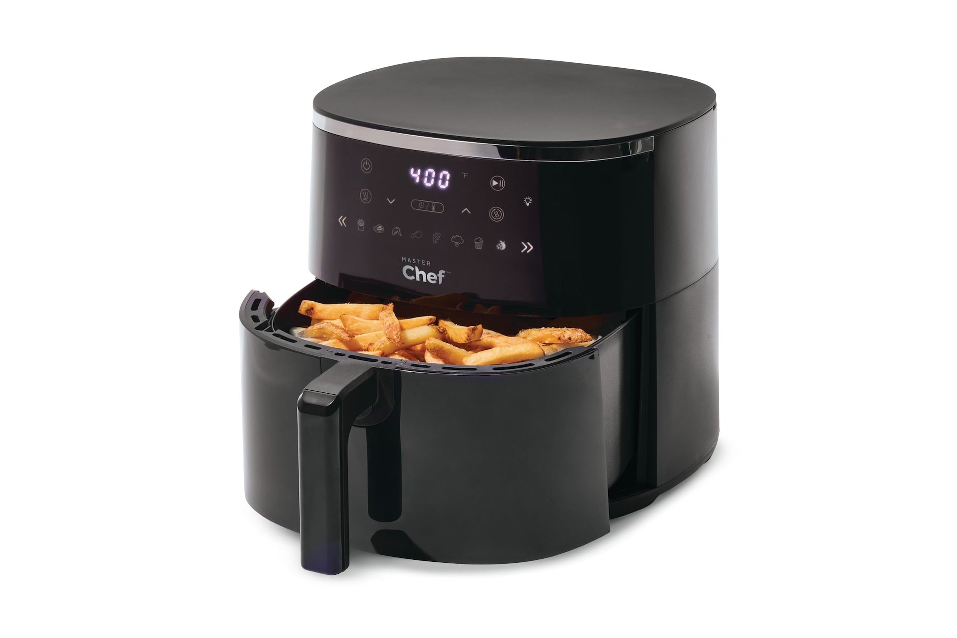 MasterChef Digitale Luftfritteuse mit Bedienfeld, 6-qt