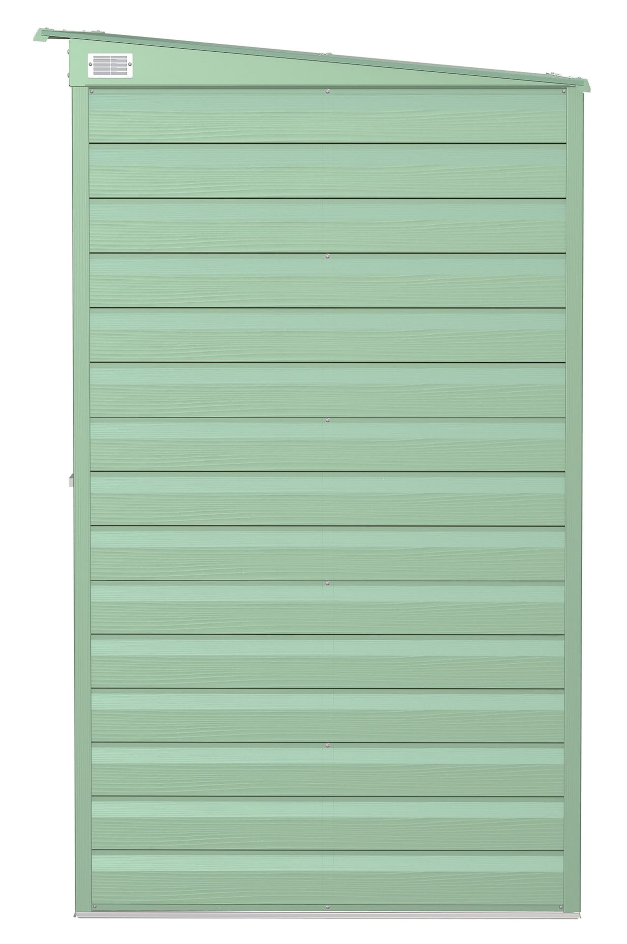 Arrow Wählen Sie verzinkten Stahl Lagerhaus, Salbei grün, 6-ft x 4-ft