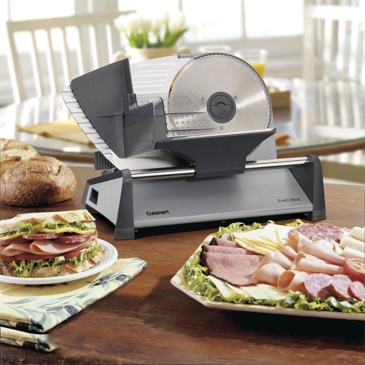 Cuisinart professioneller Lebensmittel-/Fleischschneider, 7,5-in-Klinge, Edelstahl