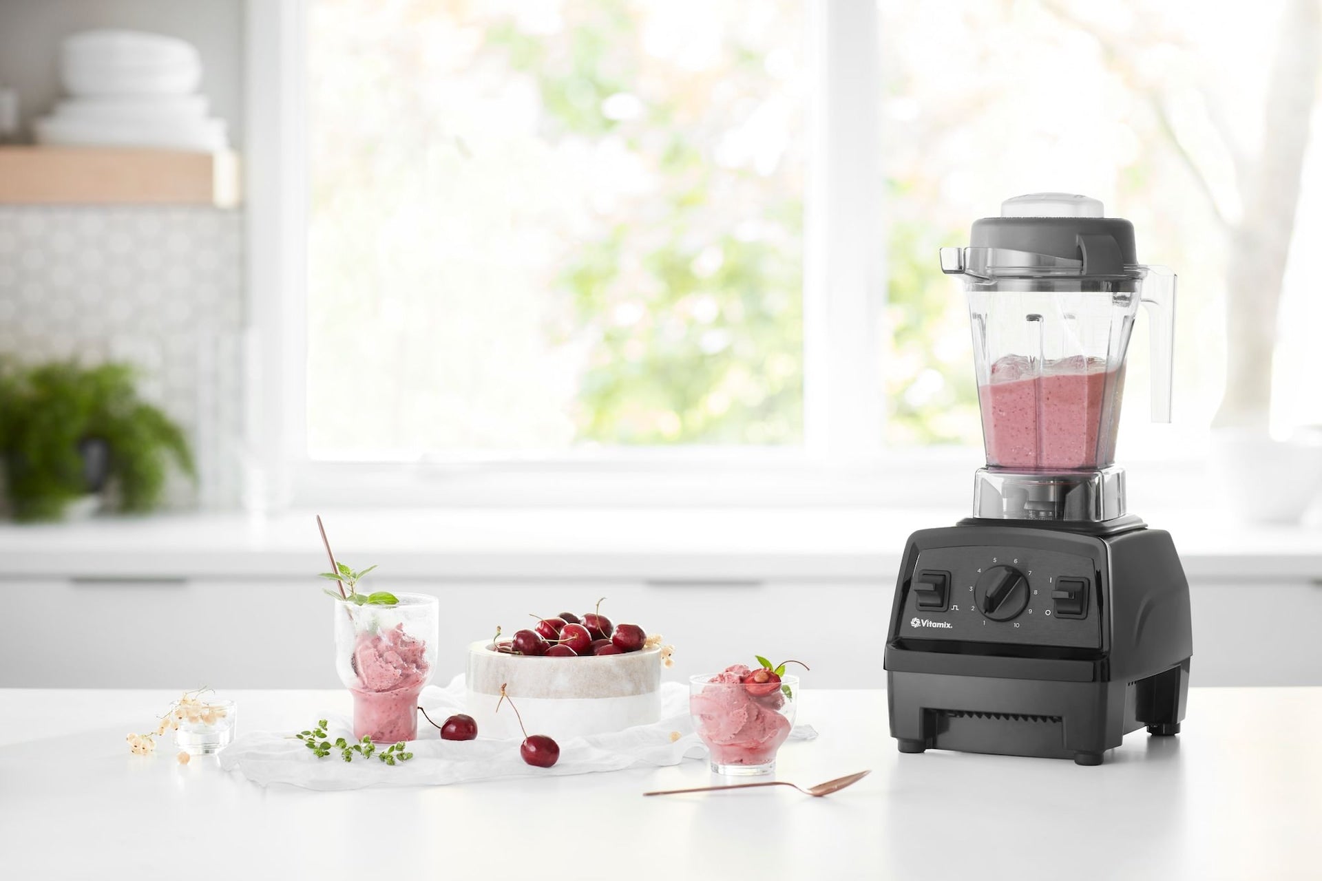 Vitamix explorianischer E310 Mixer mit 10 Geschwindigkeiten, schwarz