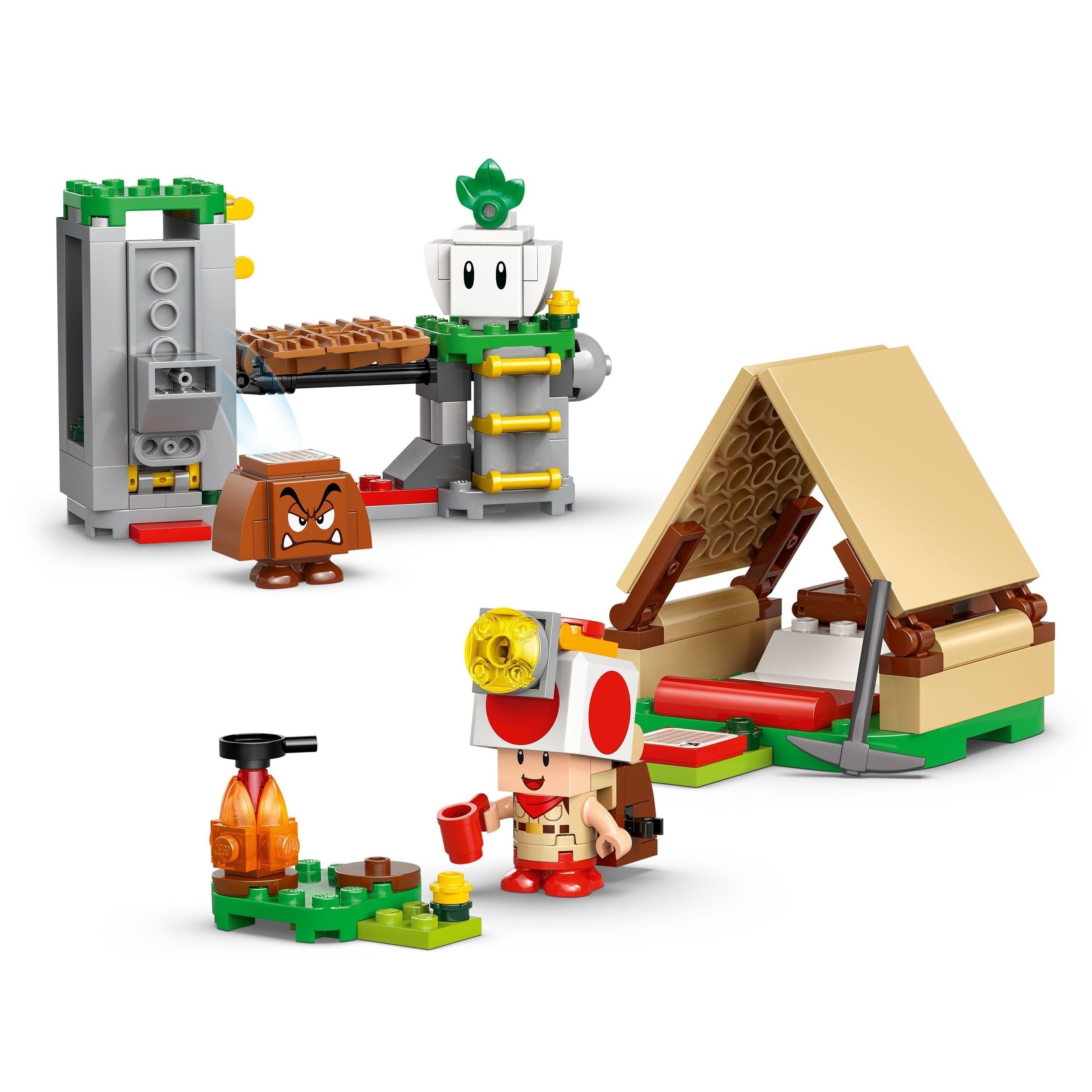 LEGO Supermario Captain Toad's Camp - 72040, 159-pcs, Alter 6+