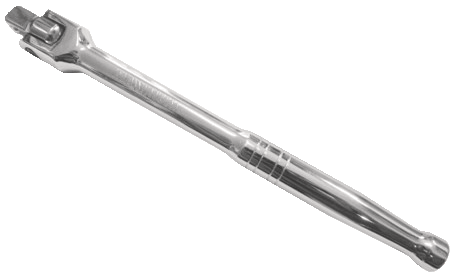 MAXIMUM 1/2-in-Triebunterbrecherstab, Nickel-Chrom-plattierung, 17-in