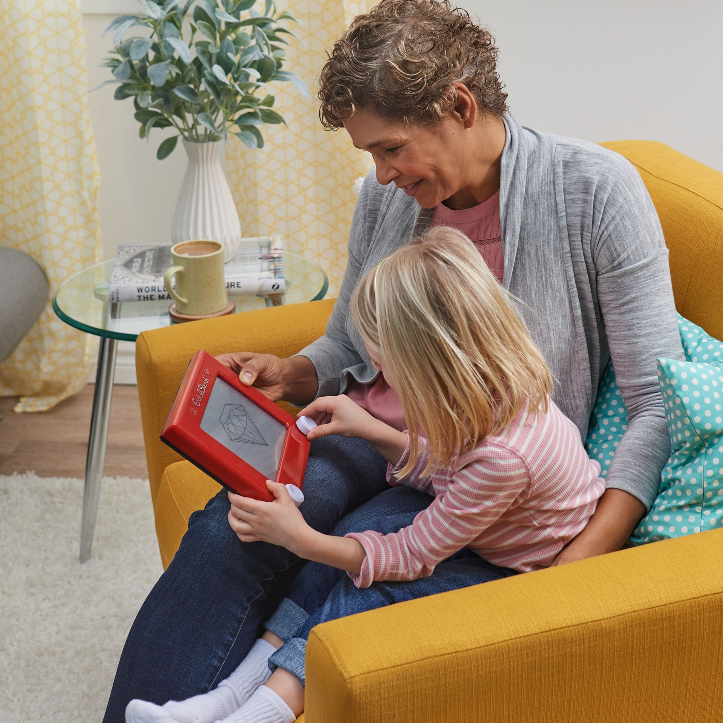 Etch eine Skizze Zeichnung Zauberschirm Spielzeug für Kinder, ab 3 Jahren
