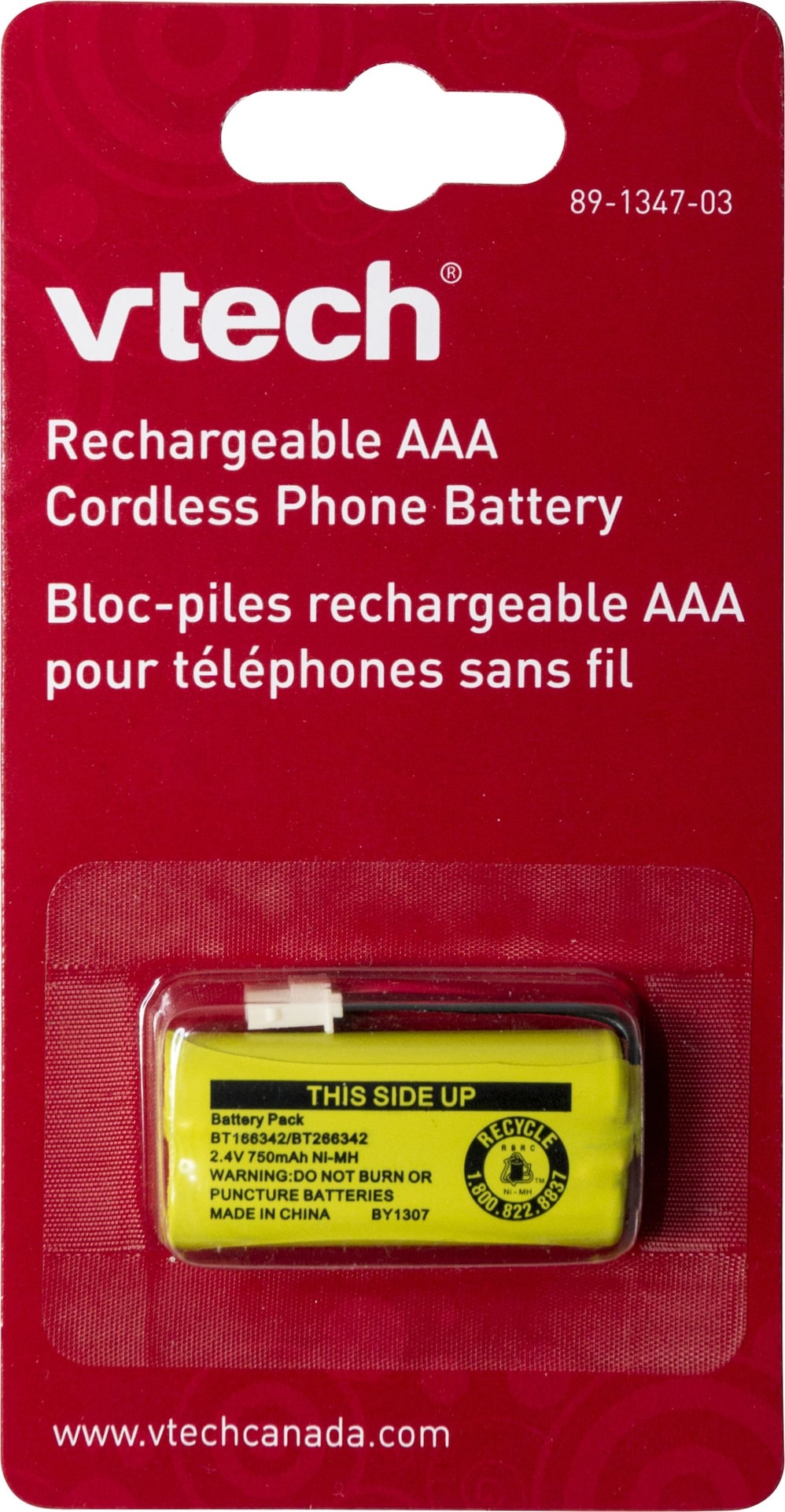 VTech BT266342 wiederaufladbare AAA schnurlose Telefonbatterie