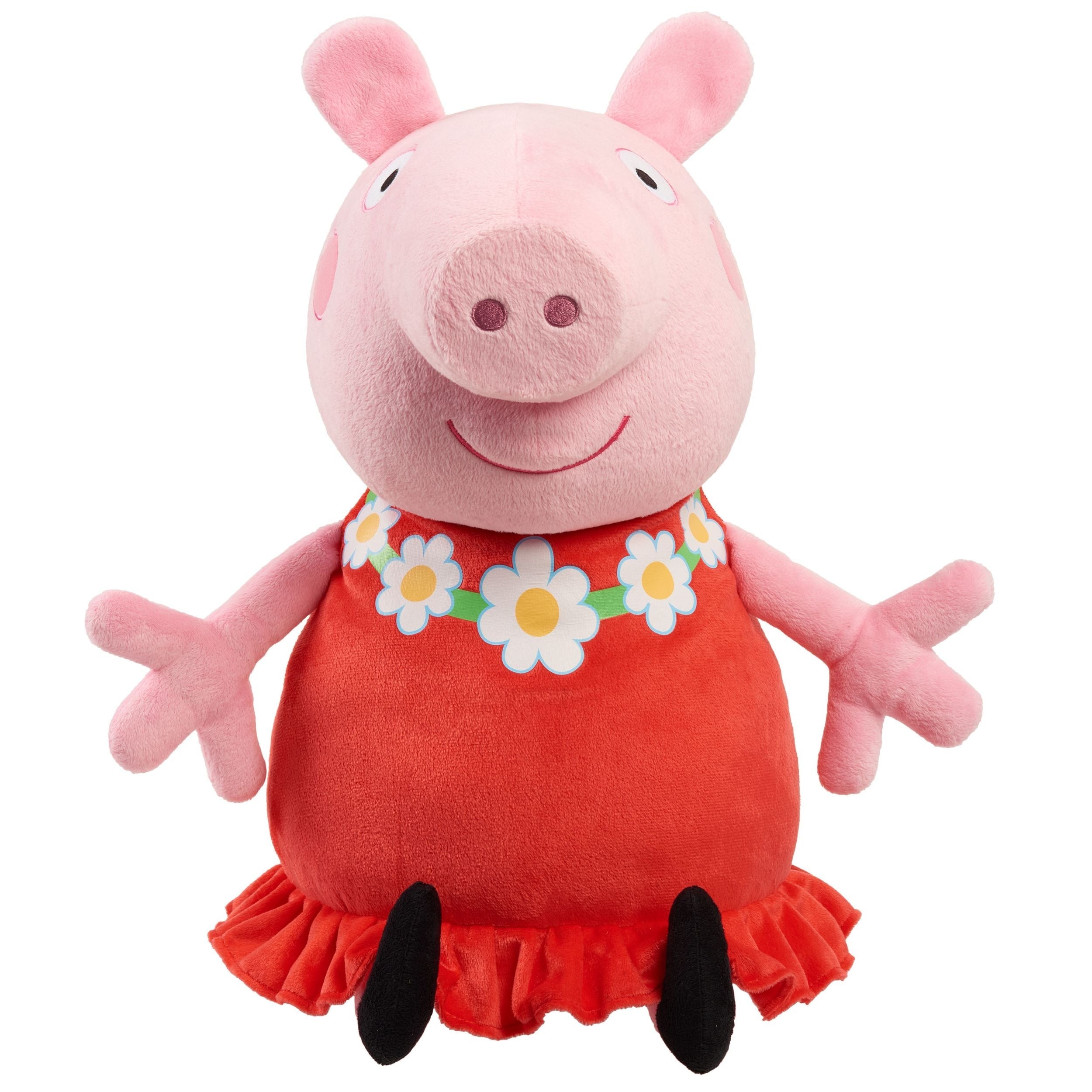 Peppa Schweine-Jumbo-Plüsch-Stofftier, 24,75-in