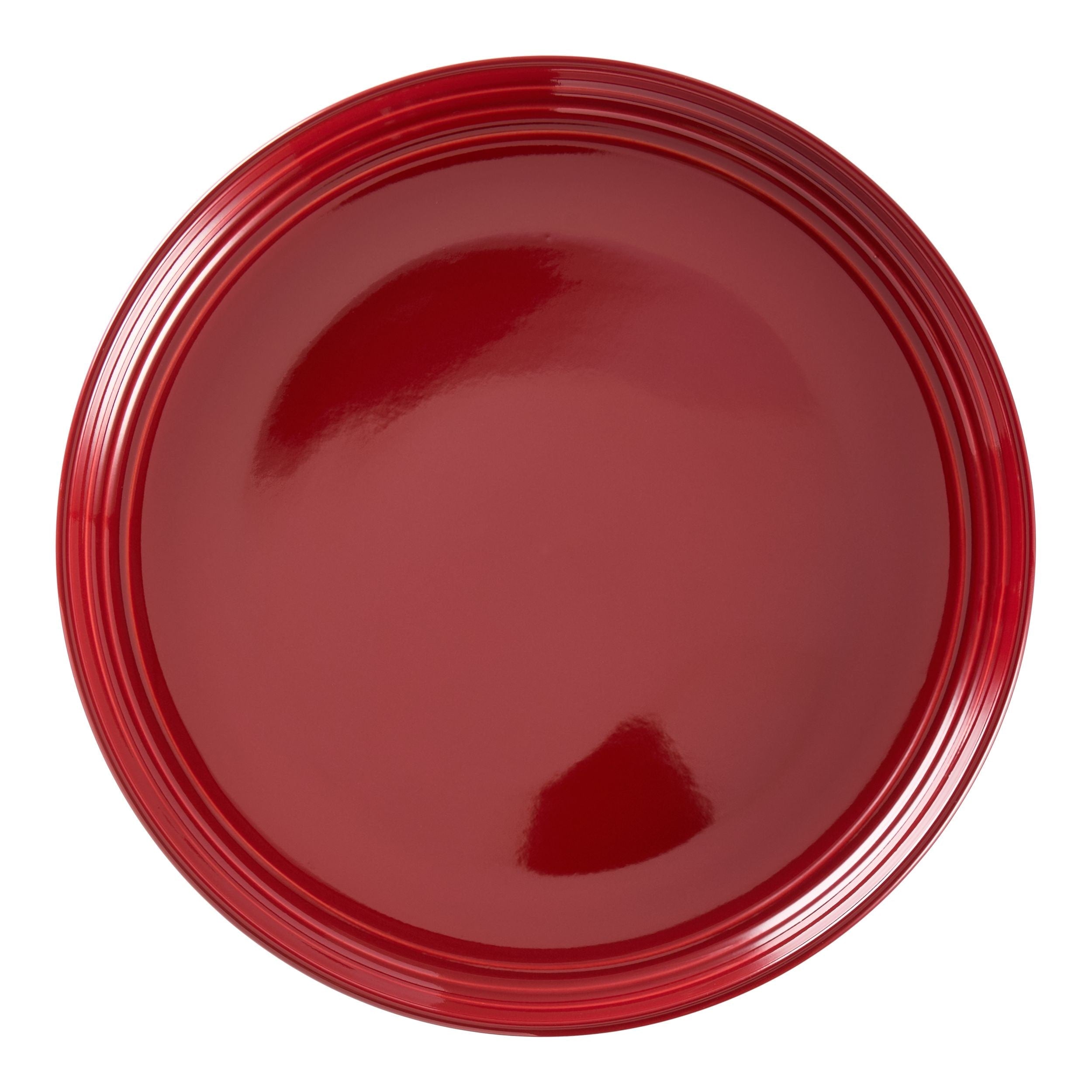 CANVAS edenhill Bauernhaus Bistro Steinzeug Geschirr, serviert 4, 16-pc, rot