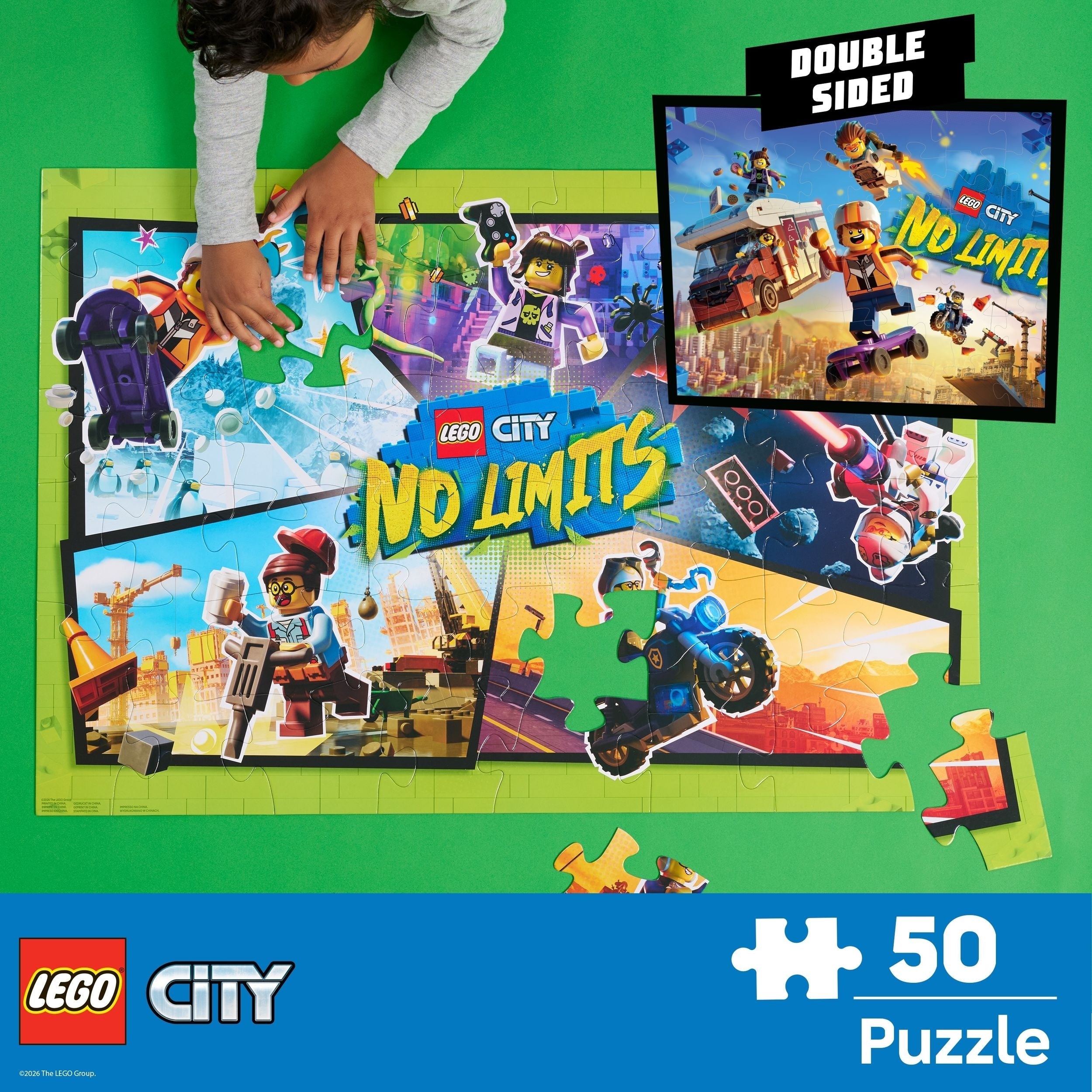 LEGO "Keine Grenzen" Bodenpuzzle
