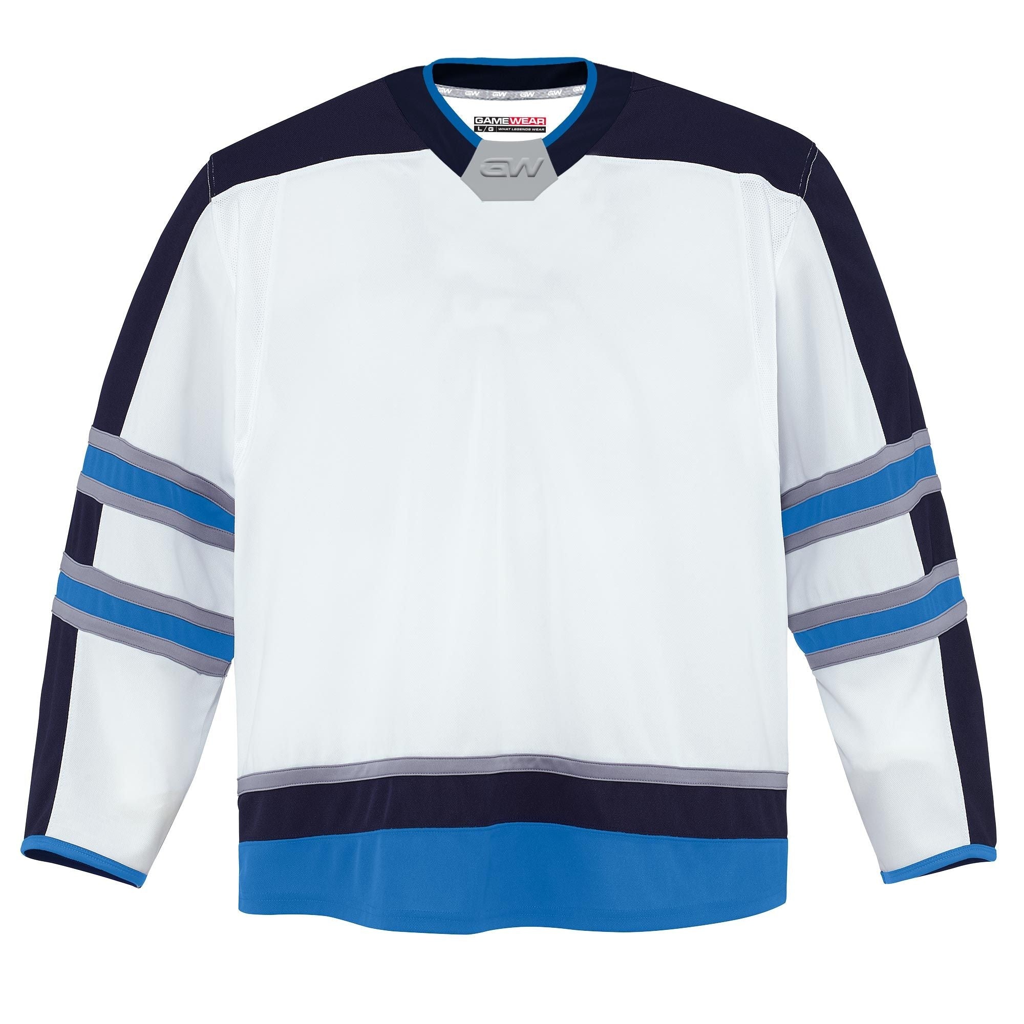 Gamewear 8500 pro Team Hockey Trikot, Senior, Winnipeg Jets entfernt Farben, verschiedene Größen