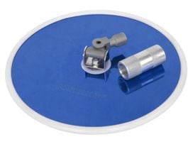 Mastercraft Aluminium-Radial-Trockenbau-Sander mit Poladapter, passt 9-in-Klettenscheiben
